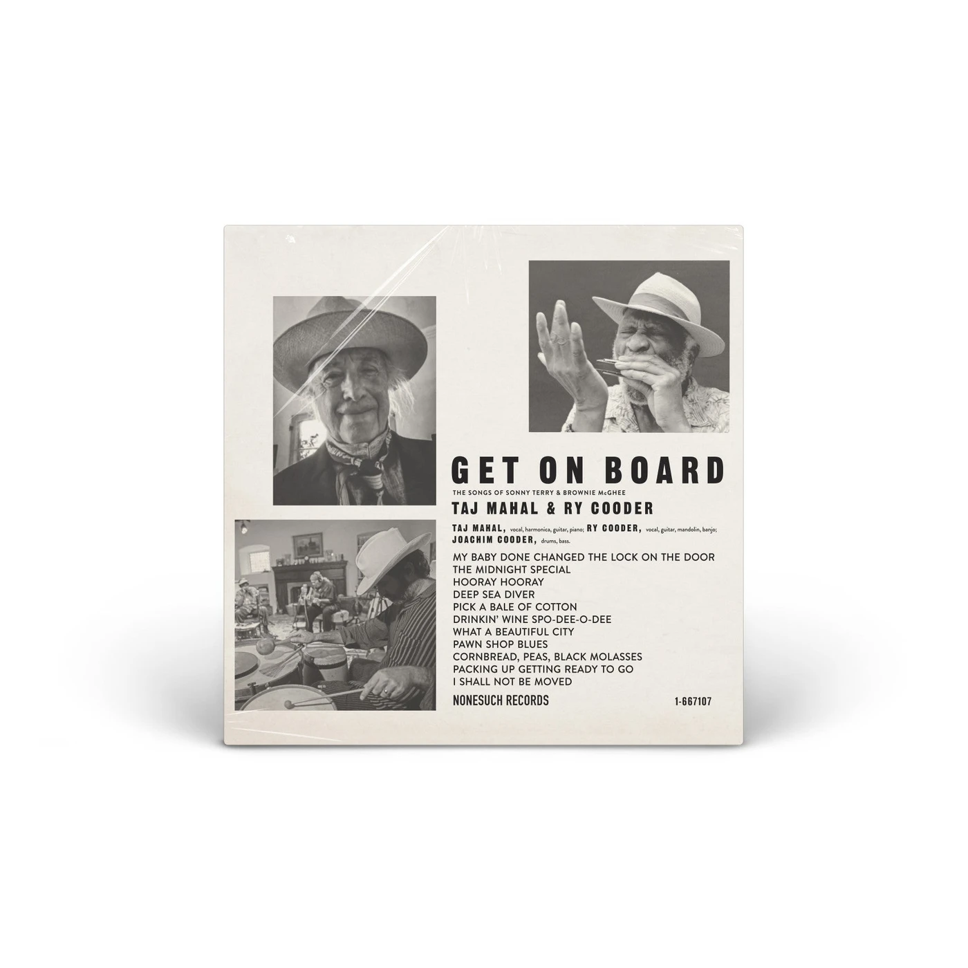 Taj Mahal & Ry Cooder GET ON BOARD Vinyl [LP]