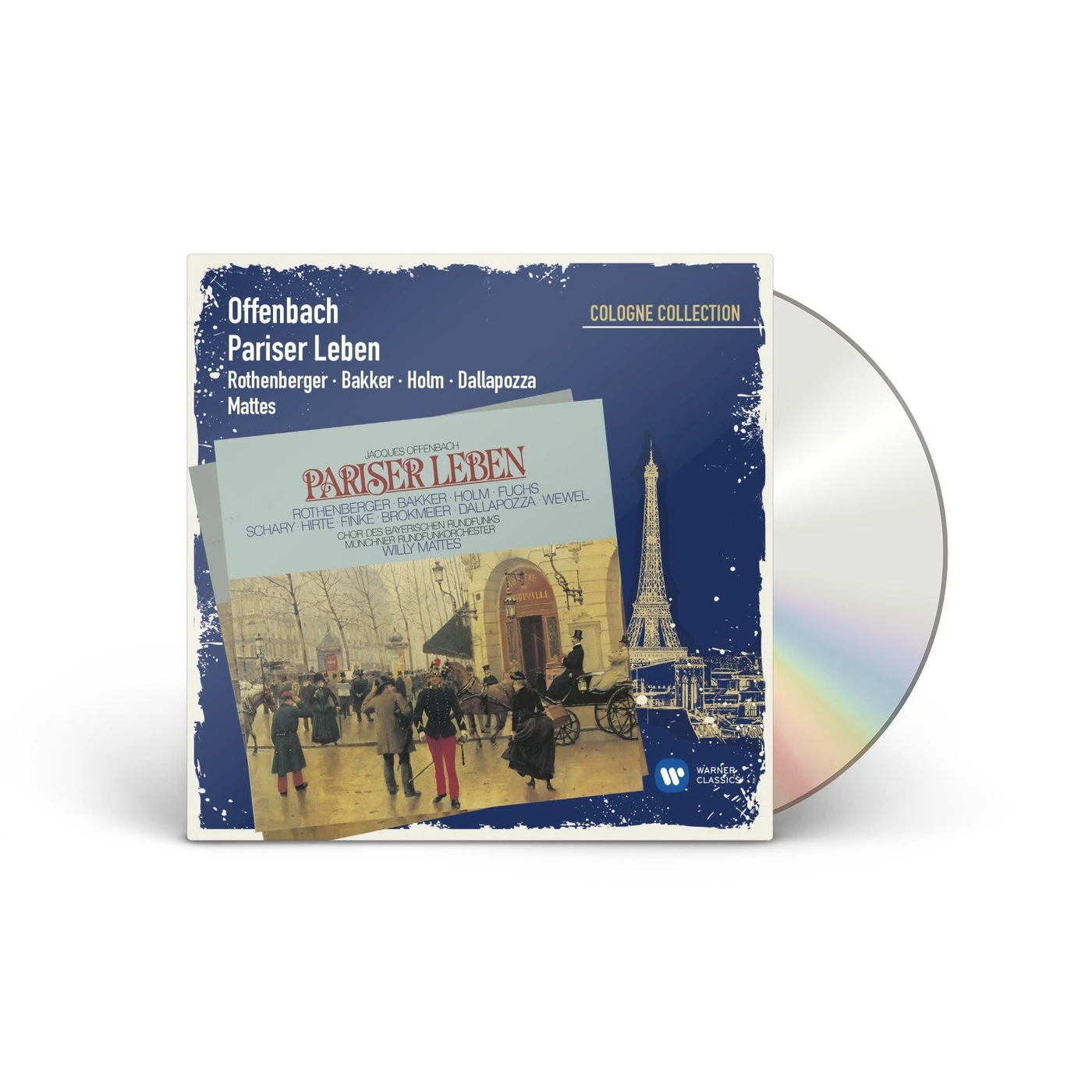 Anneliese Rothenberger Offenbach: Pariser Leben (Cologne Collection) [2CD]