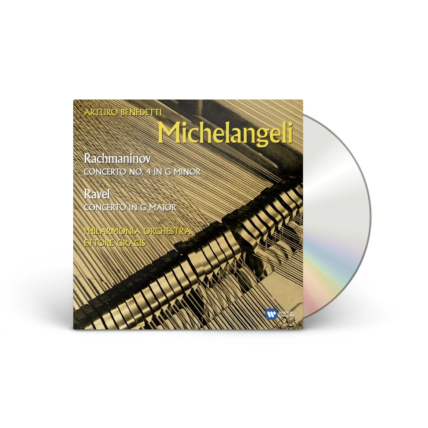Arturo Benedetti Michelangeli Ravel & Rachmaninov: Piano Concertos [CD]