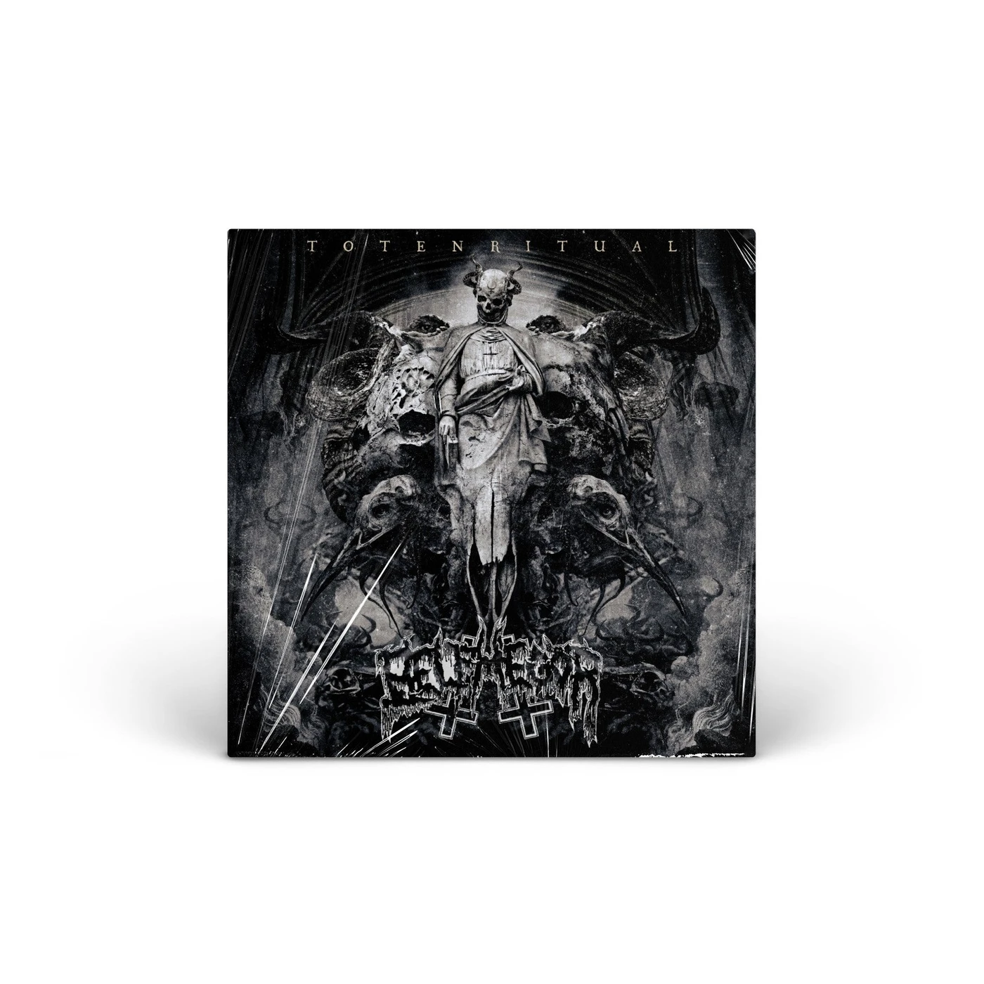 Belphegor Totenritual (Crystal clear, gold, black splatter LP in Gatefold) Vinyl [LP]