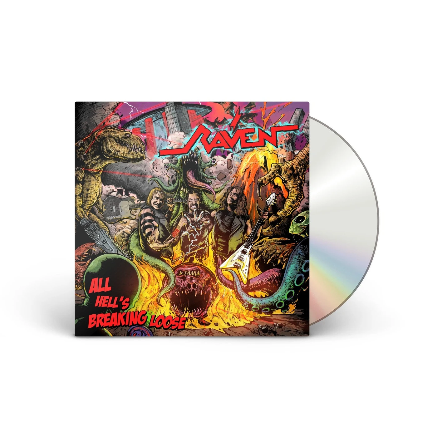 Raven All Hell's Breaking Loose [CD]