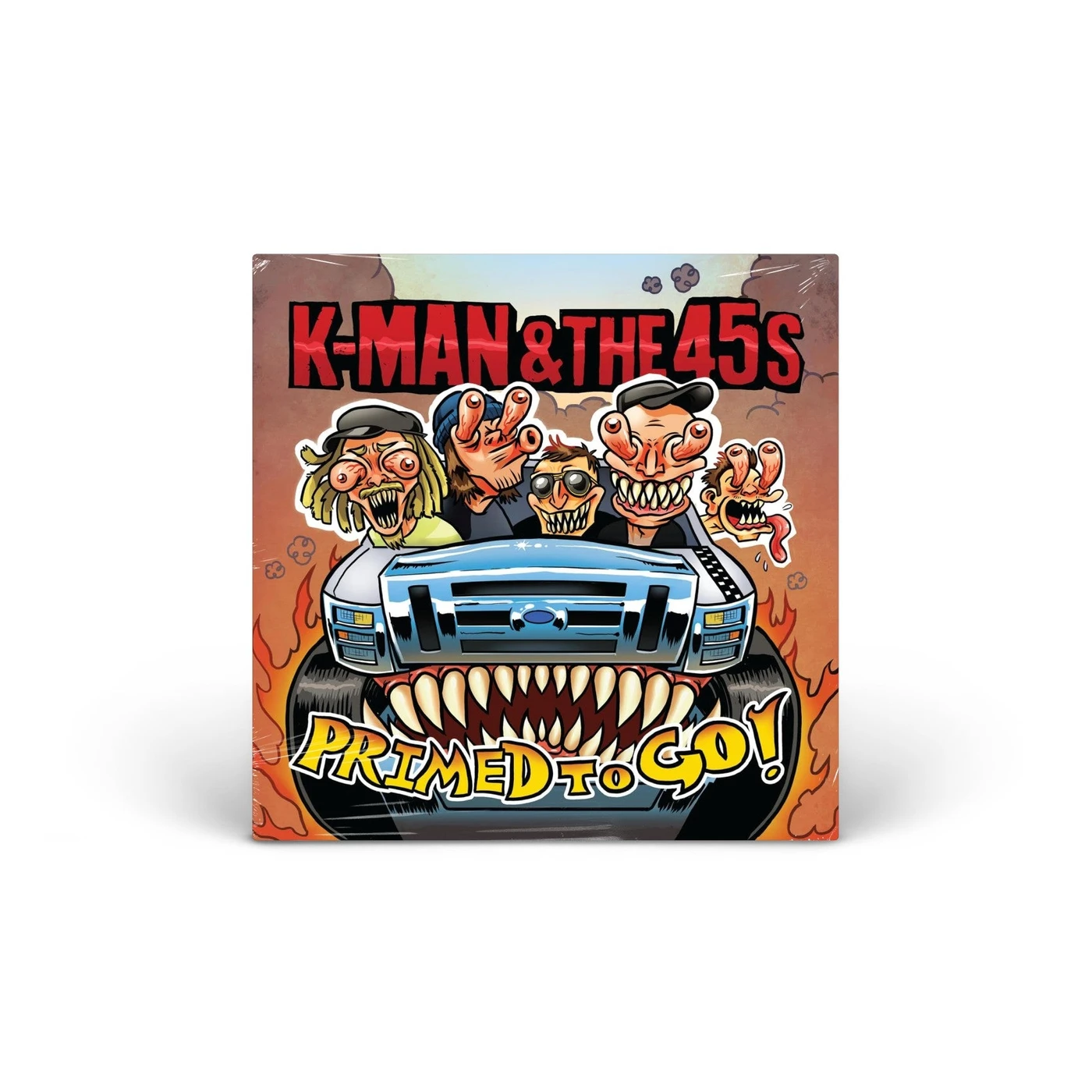K-Man & The 45s Primed To Go! Vinyl [LP]