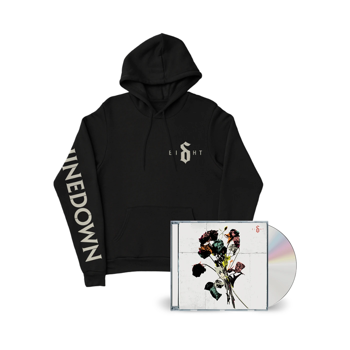 Shinedown EI8HT - Hoodie & CD