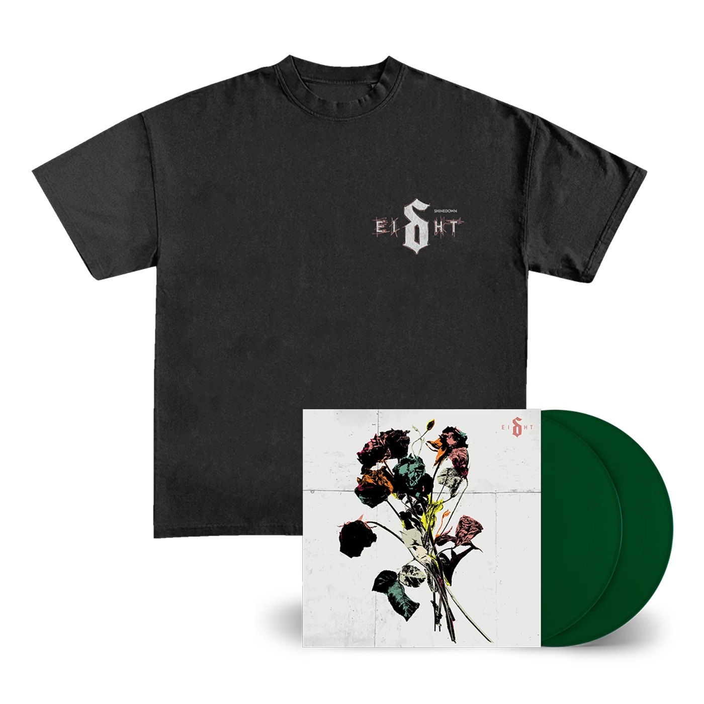 Shinedown EI8HT - T-Shirt & Vinyl