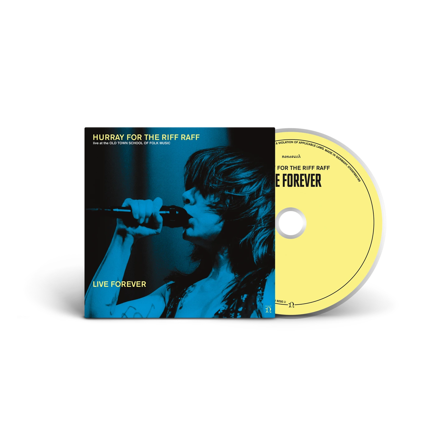 Hurray For The Riff Raff Live Forever CD + MP3 Bundle