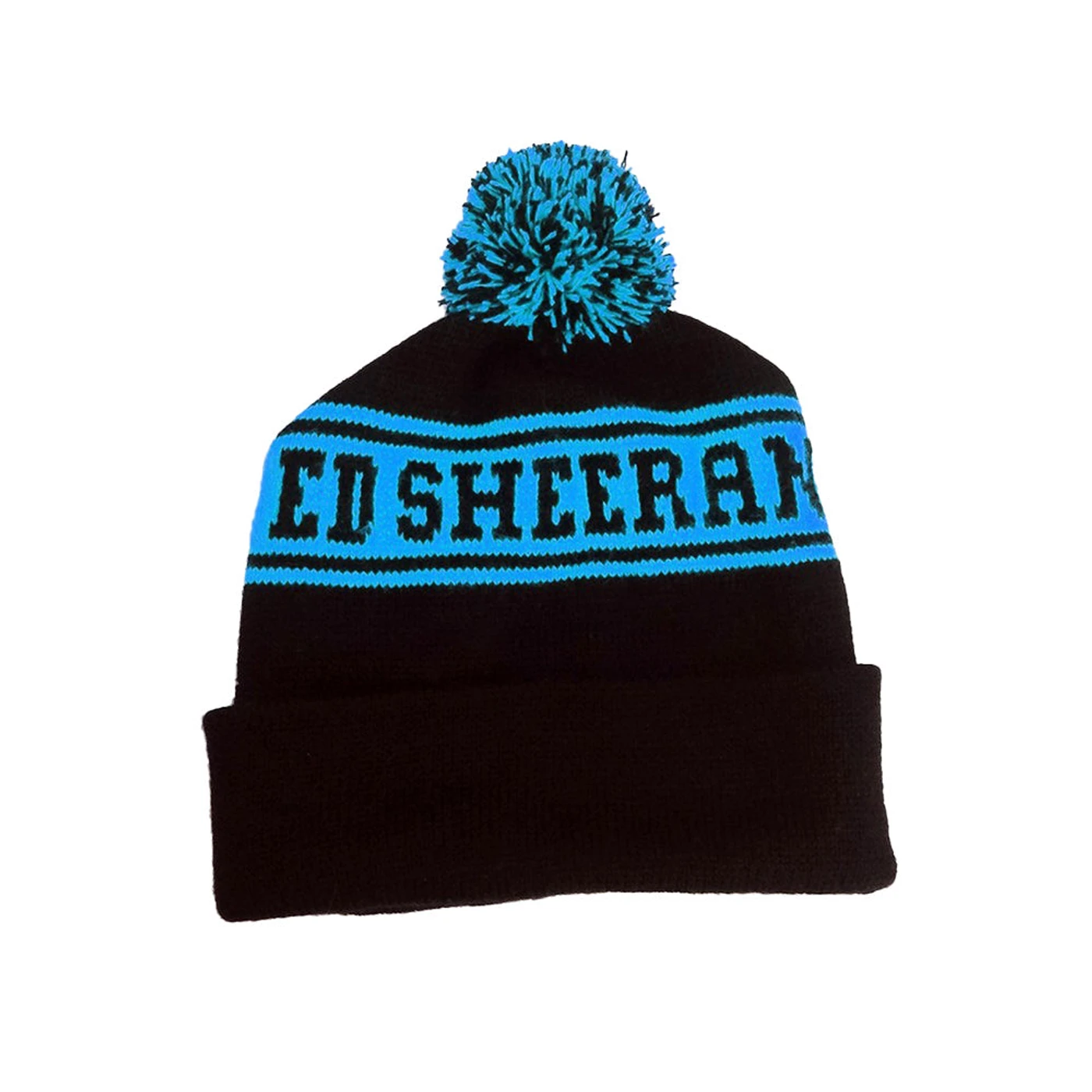 Ed Sheeran Ed Blue Bobble Hat