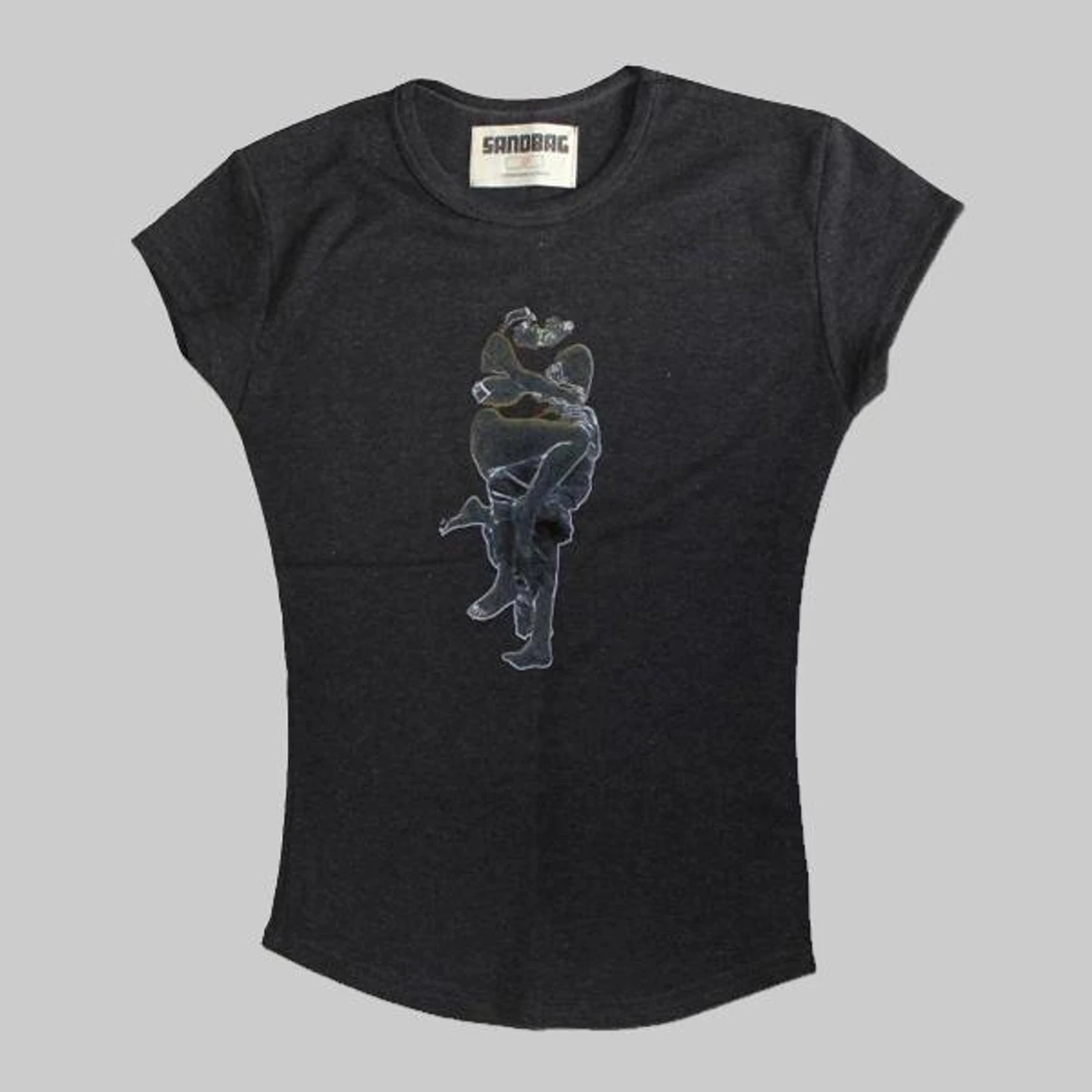Tom Baxter Night Like This Black Fitted T-Shirt