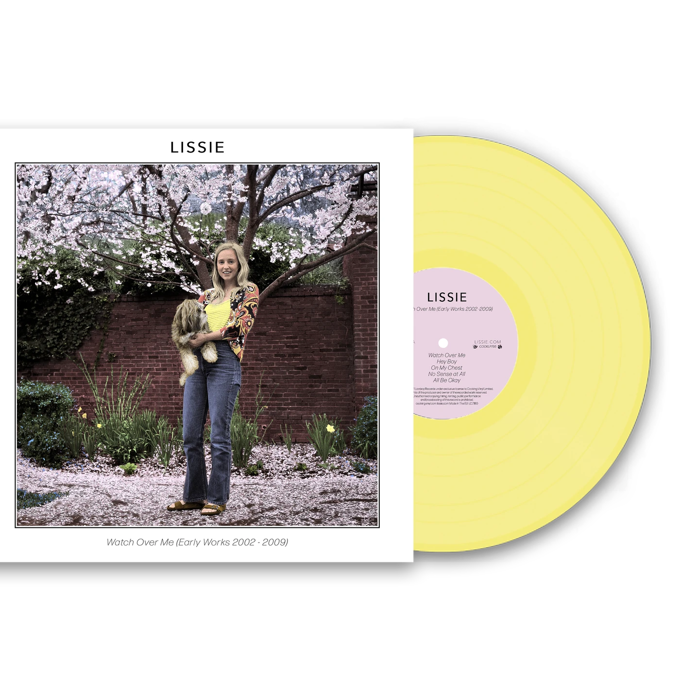 Lissie WATCH OVER ME (EARLY WORKS 2002 - 2009) YELLOW VINYL