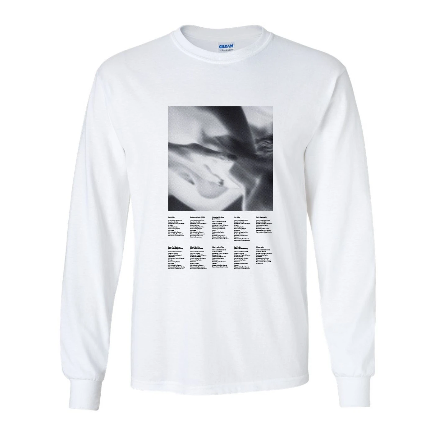 Kilder 'Don't Hide' EP White Longsleeve