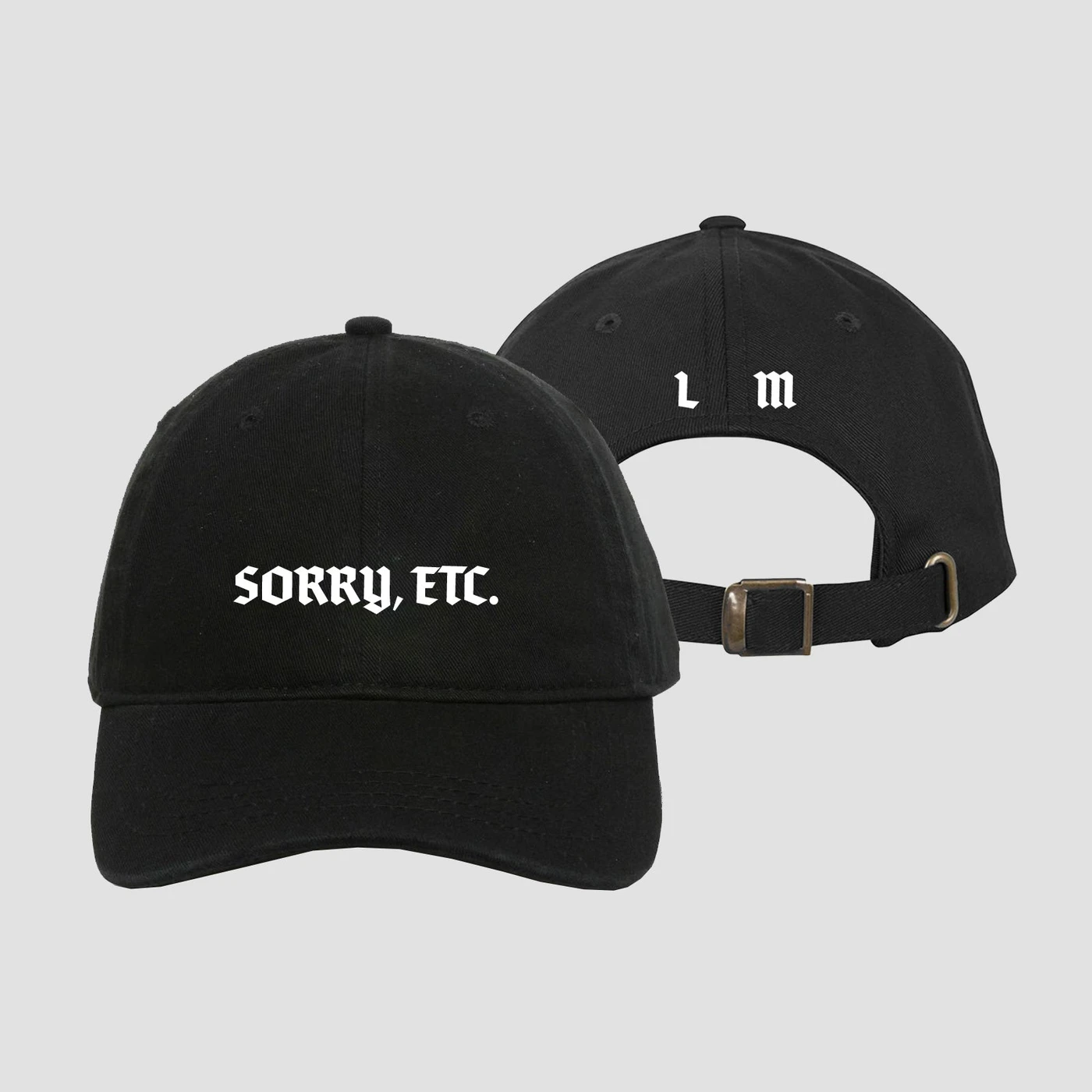 Lauren Mayberry Sorry etc.. Dad Hat (Black)