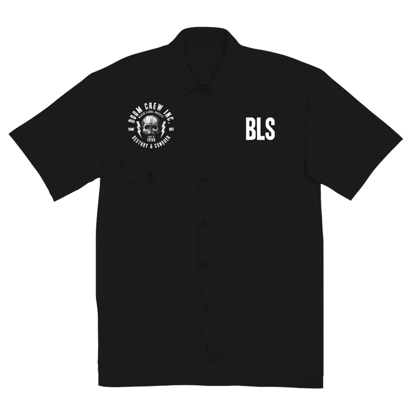 Black Label Society Doom Crew Inc. Destroy & Conquer Black Workshirt
