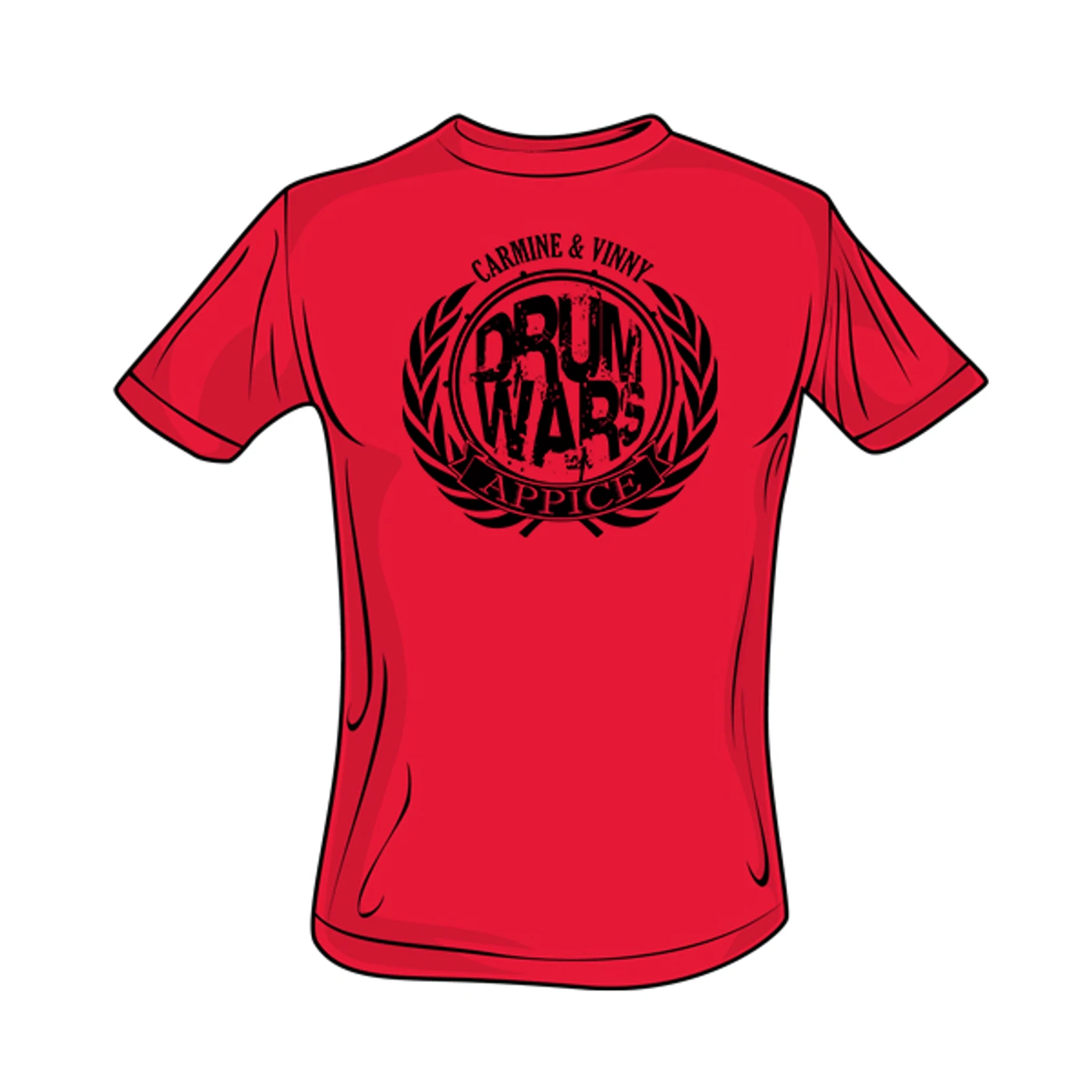 Appice - Drum Wars Tee (Red)