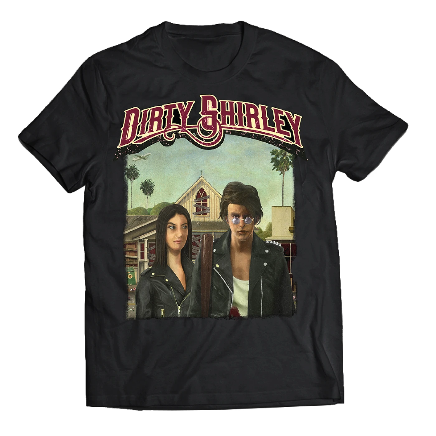 Frontiers Dirty Shirley - Album Art Tee