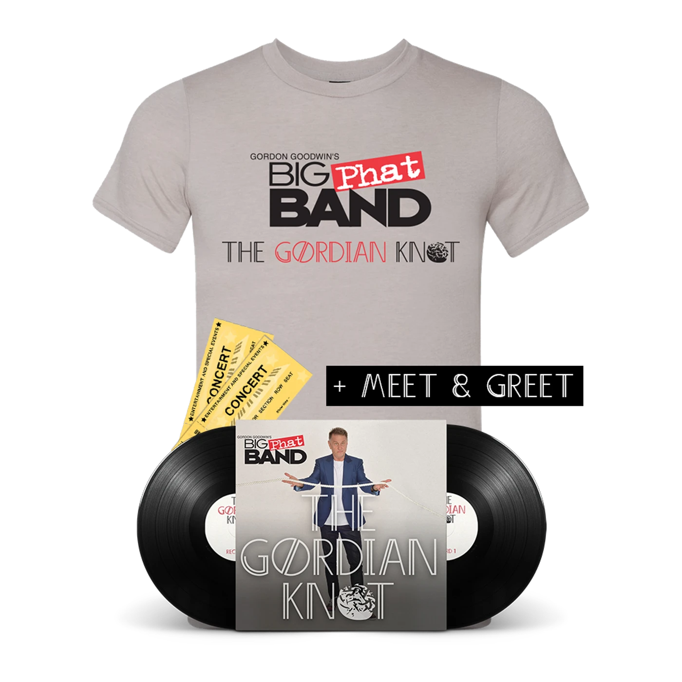Gordon Goodwin's Big Phat Band - Meet and greet Show Bundle (Vinyl)
