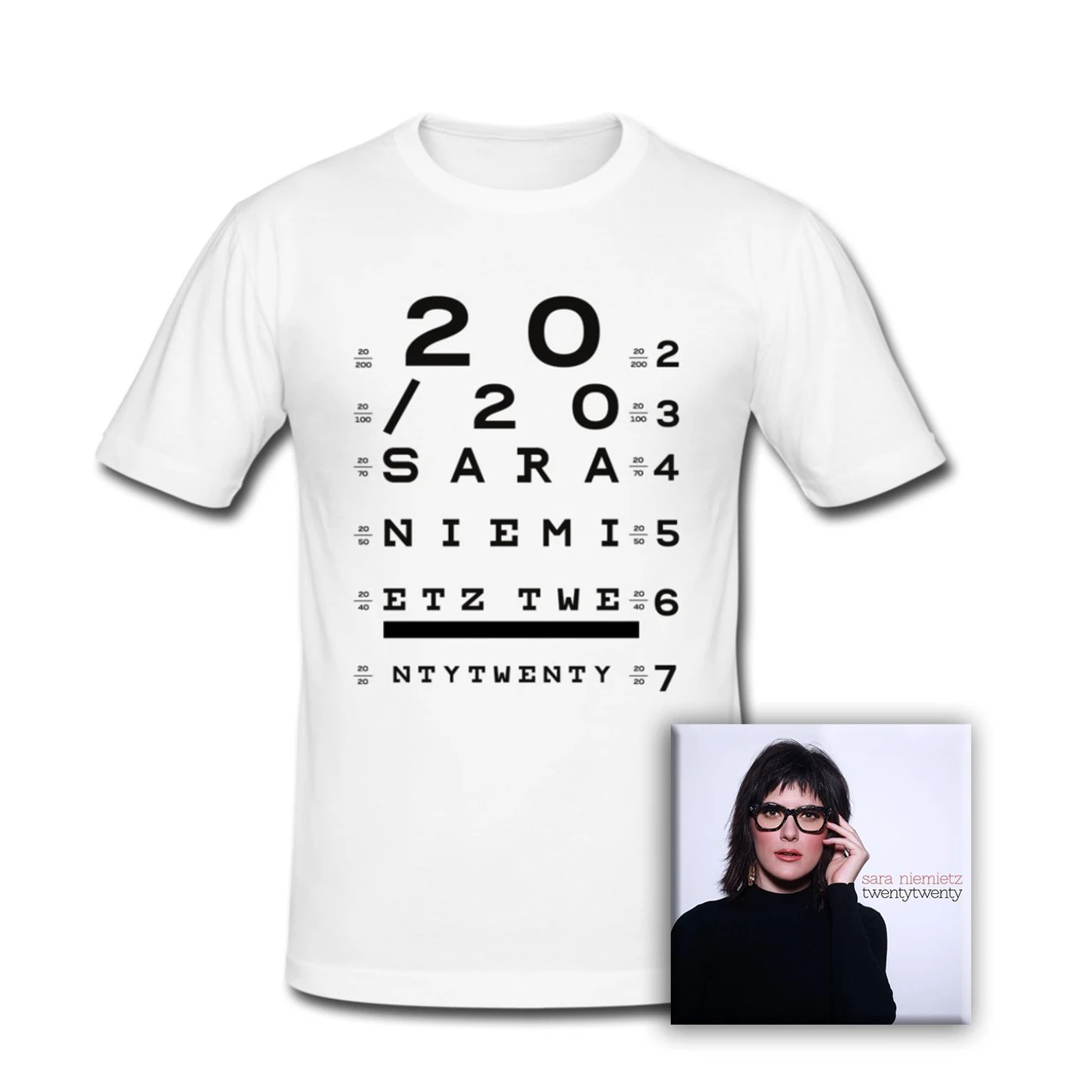 Sara Niemietz - Tee + CD Bundle