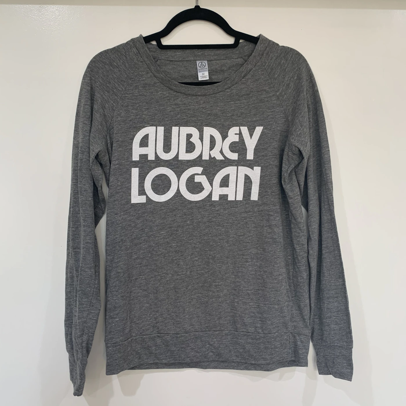Aubrey Logan - Women's Long Sleeve Tee (Light Heather Gray)