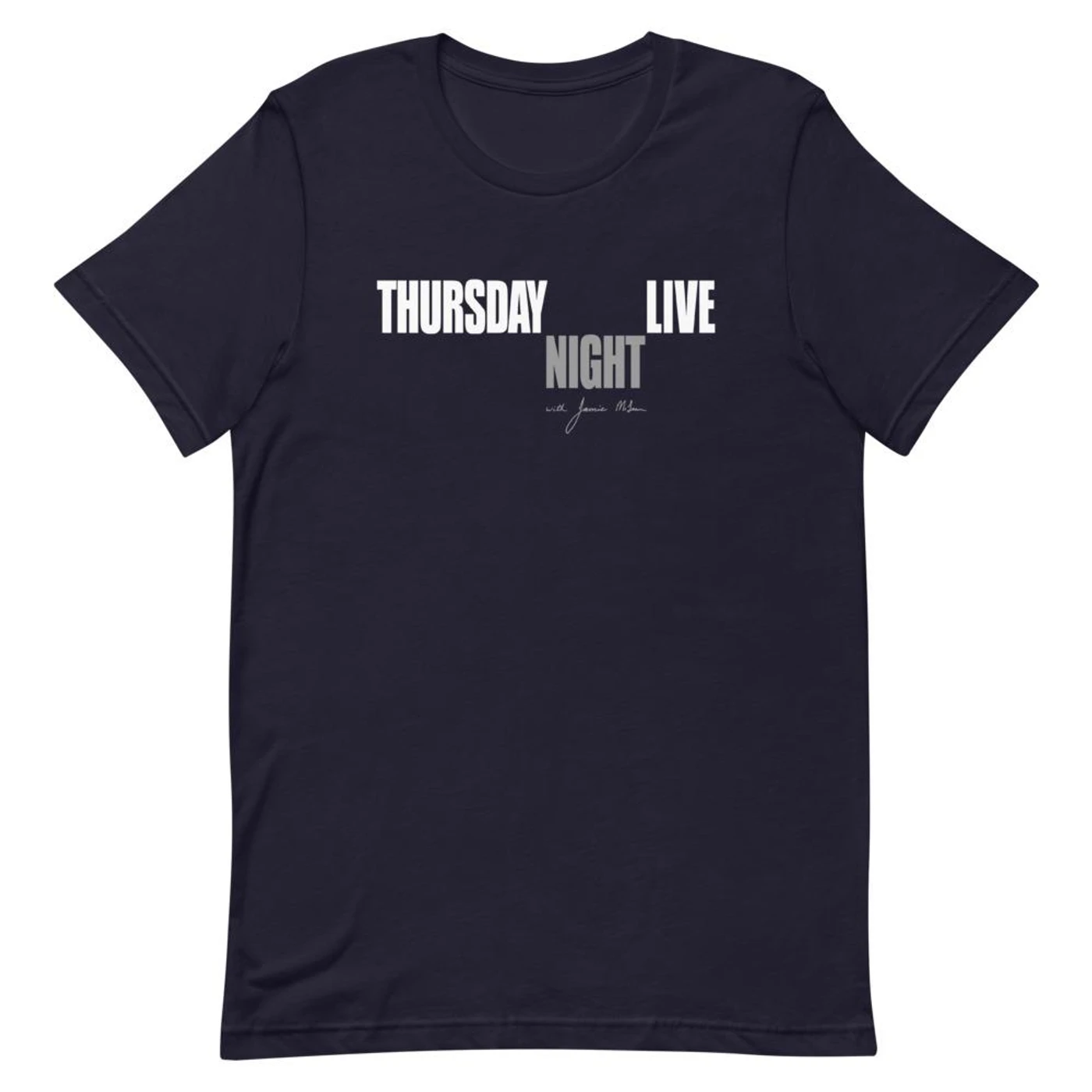 Jamie Mclean Band - Thursday Night Live Tee (Navy)