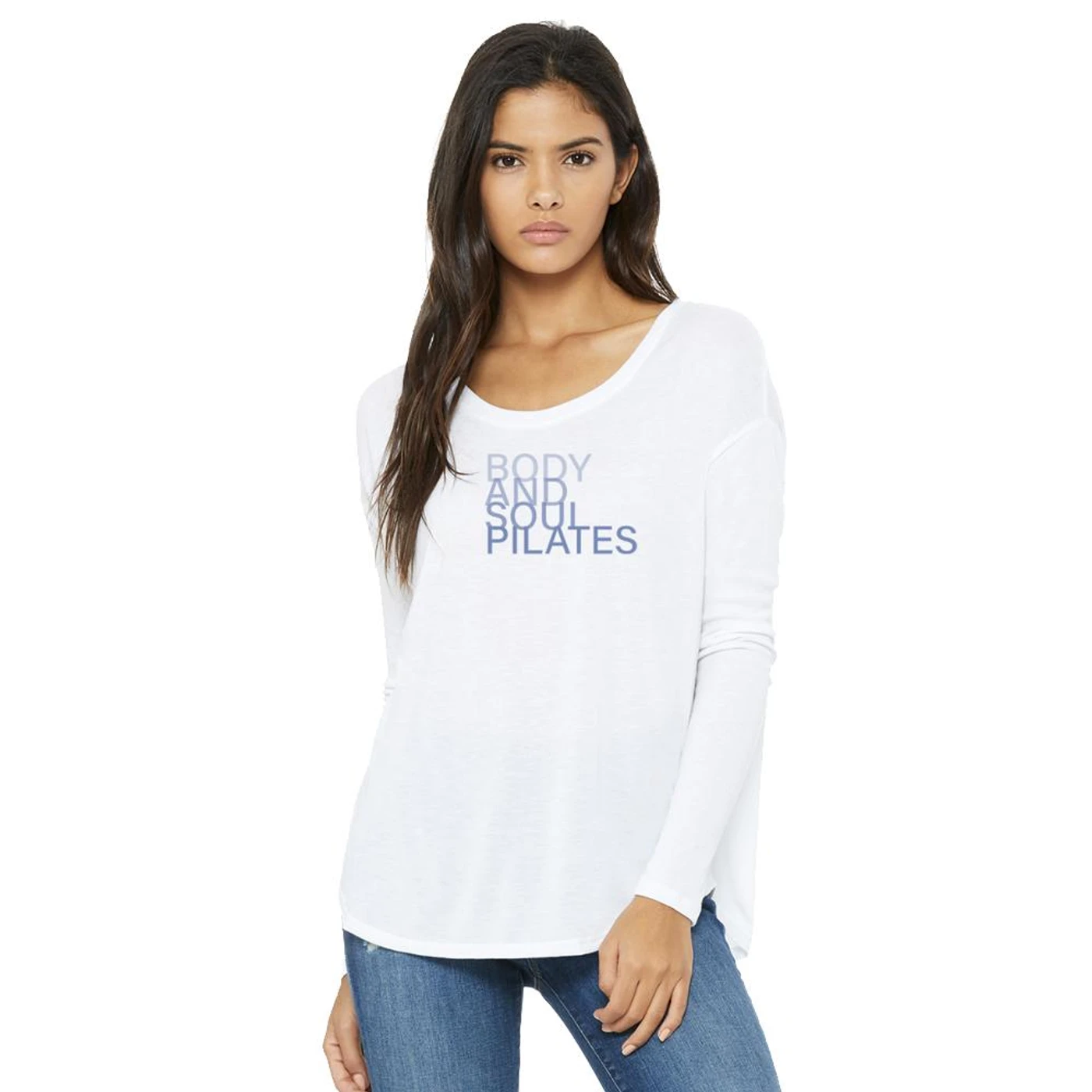 Body & Soul Movement - Pilates Flowy Long Sleeve Tee