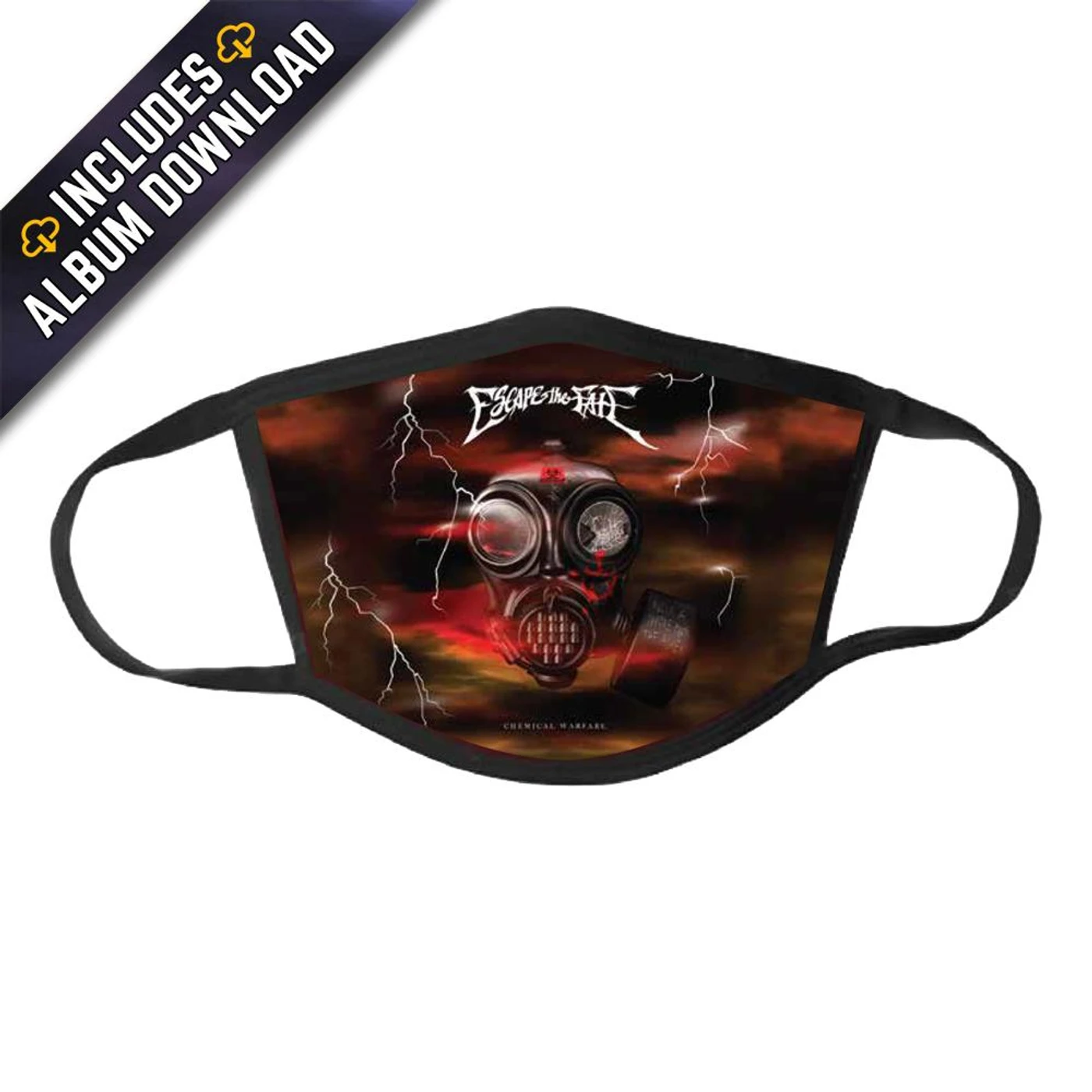 Escape The Fate - Chemical Warfare Face Mask