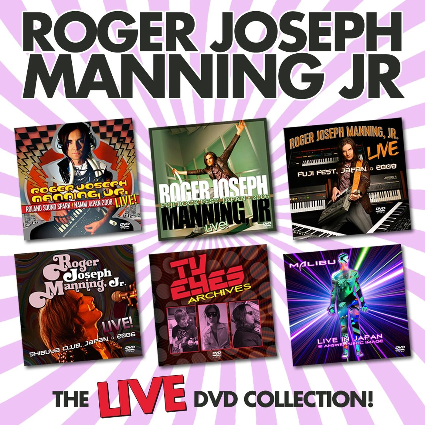 Roger Joseph Manning, Jr. - Ultimate Live DVD Collection