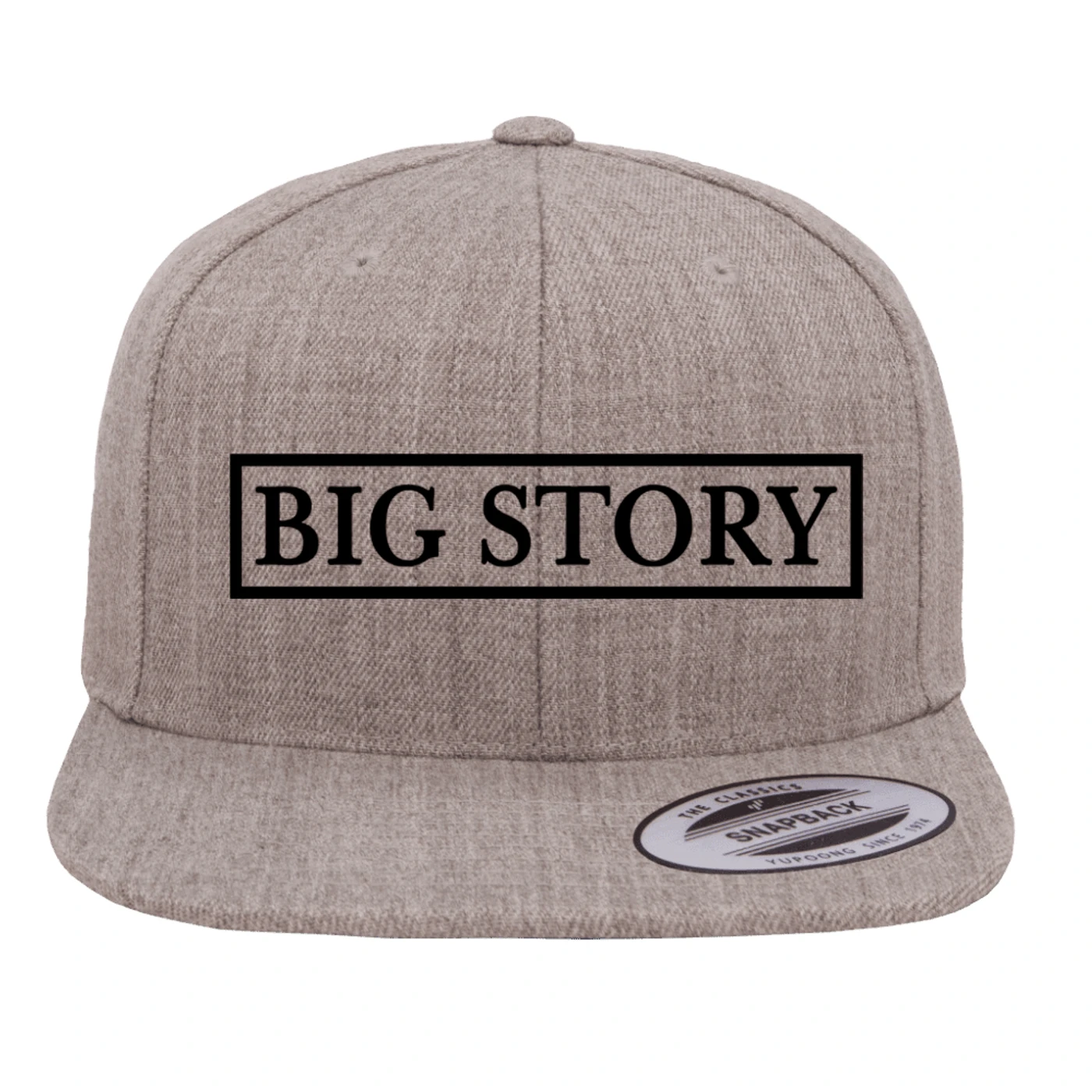 Big Story - SnapBack Hat - Grey