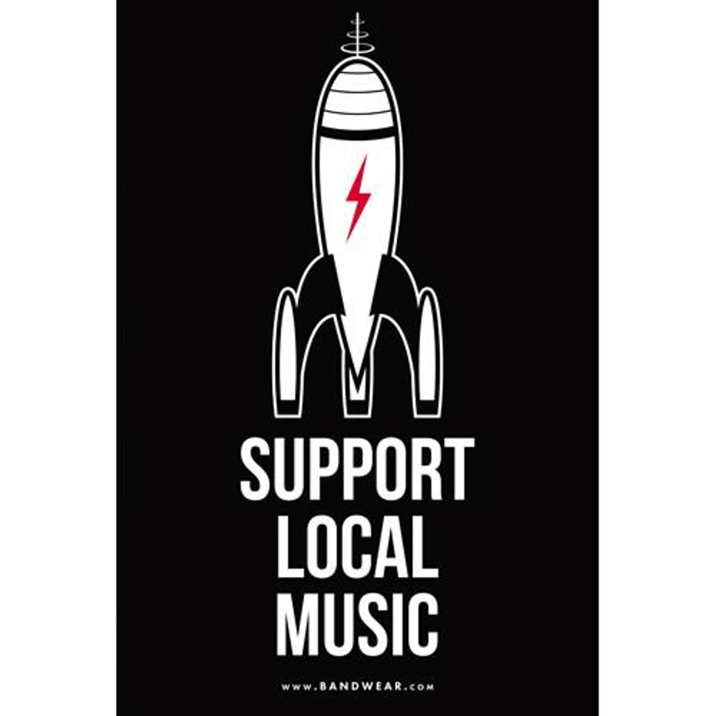 Support Local Music - Support Local Poster