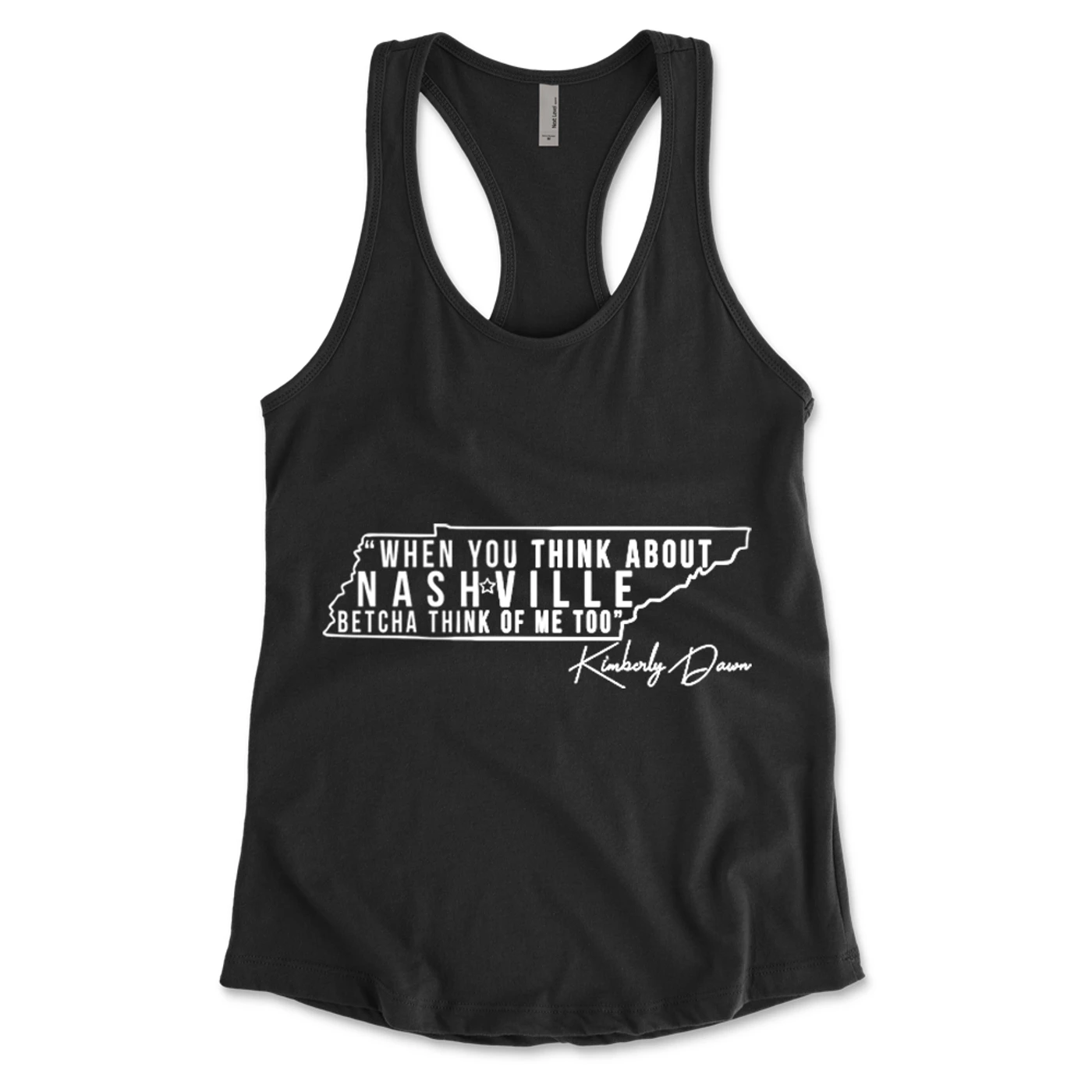Kimberly Dawn - Nashville Womens Tank - Black