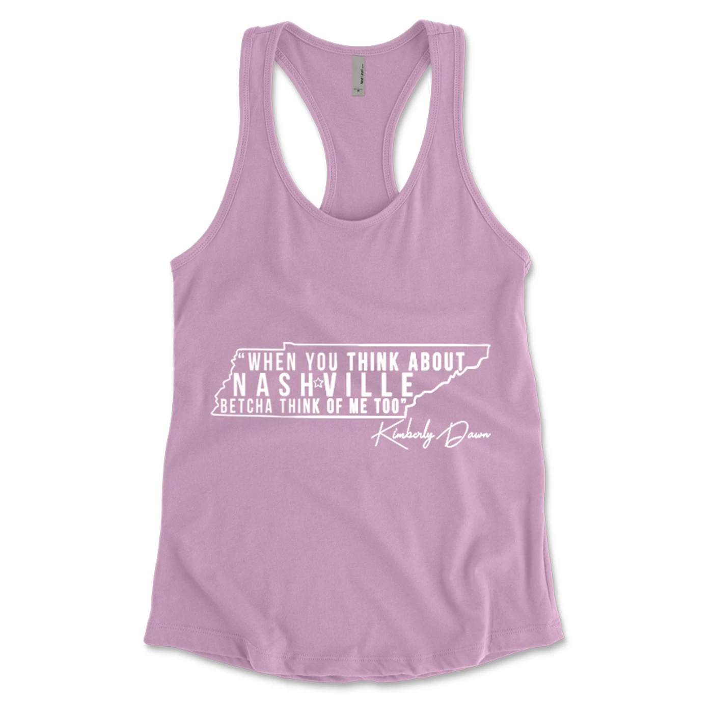 Kimberly Dawn - Nashville Womens Tank - Pink