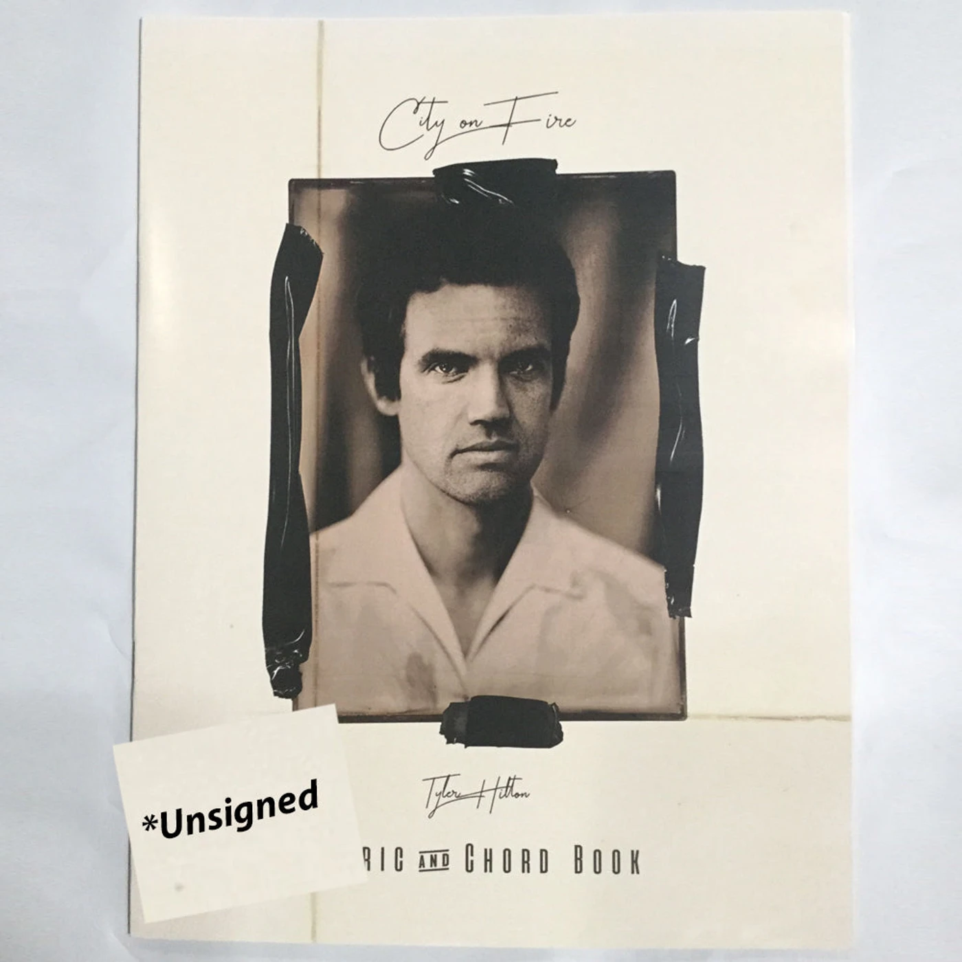 Tyler Hilton - City On Fire Lyric and Chord Book