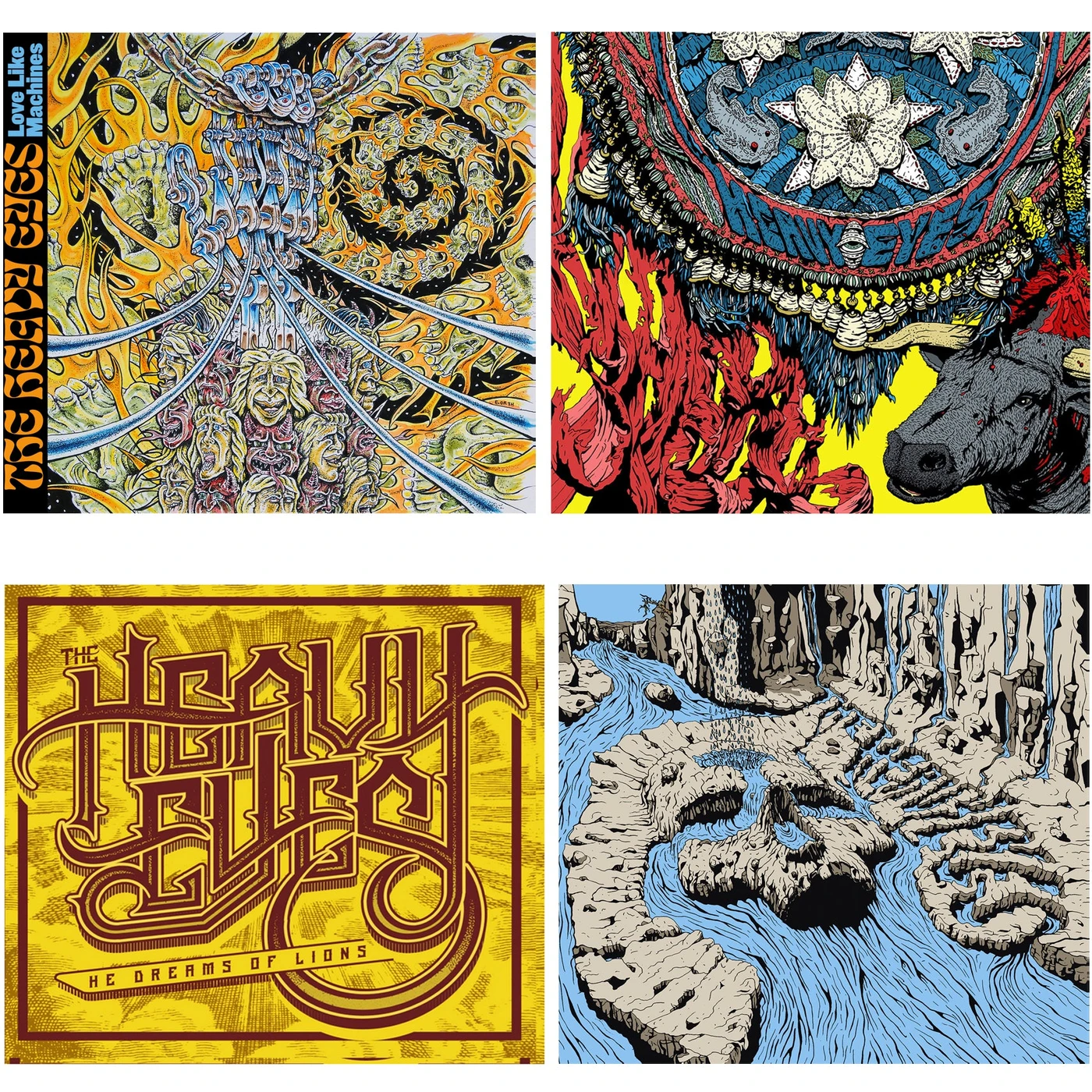 The Heavy Eyes - 4 CD Bundle