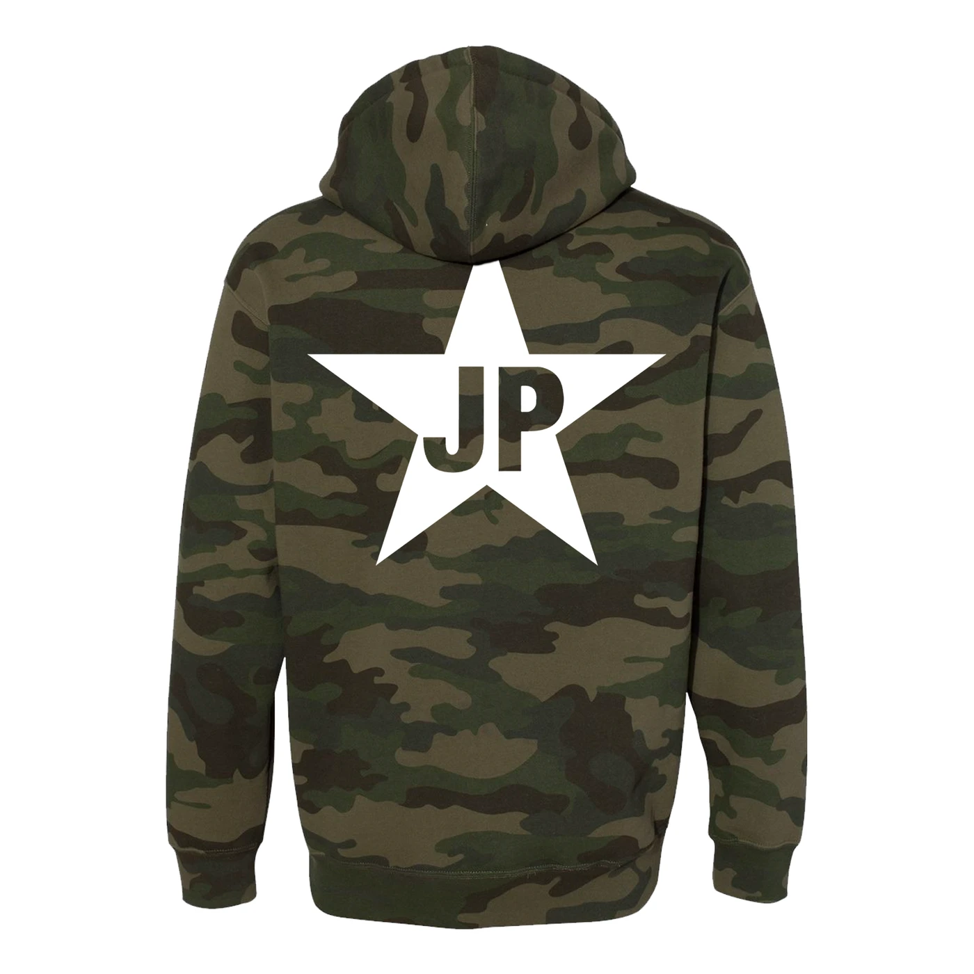 Jackopierce - Premium Forest Camo Star Logo Hoodie