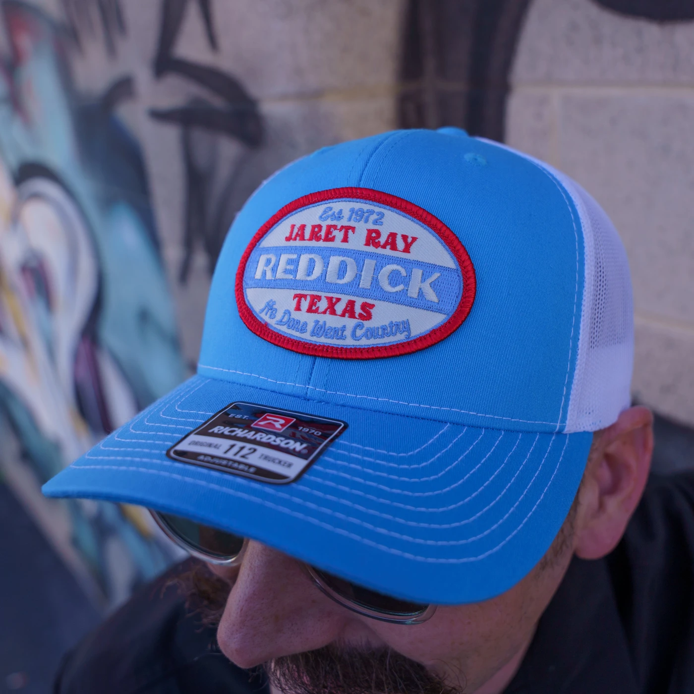 Jaret Reddick Jaret Ray Reddick - Light Blue Est 1972 Hat