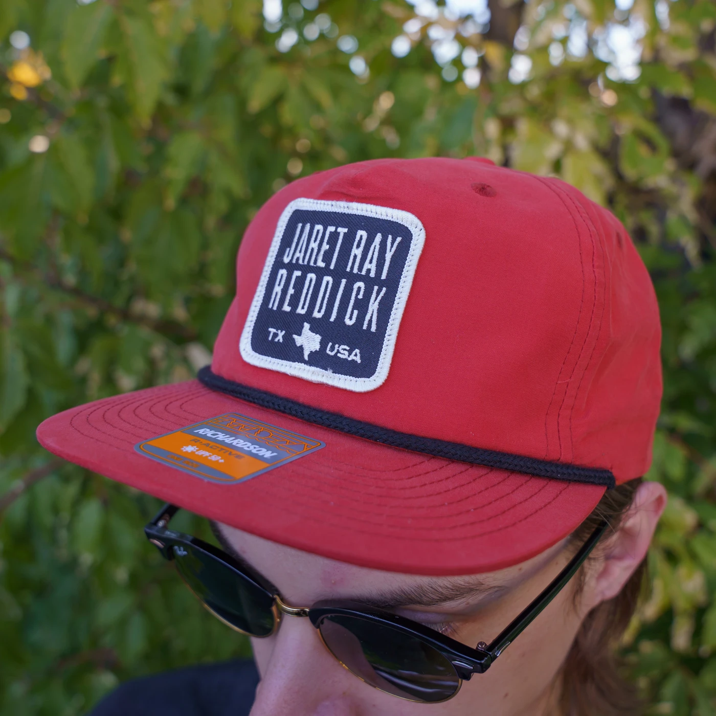 Jaret Reddick Jaret Ray Reddick - Red TX Logo Hat