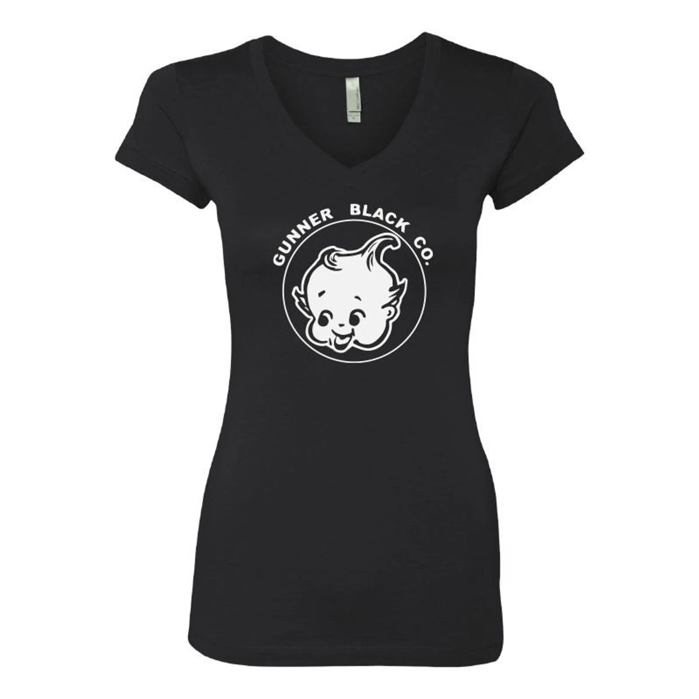 Justin Furstenfeld Gunner Black Co - Logo Ladies Tee