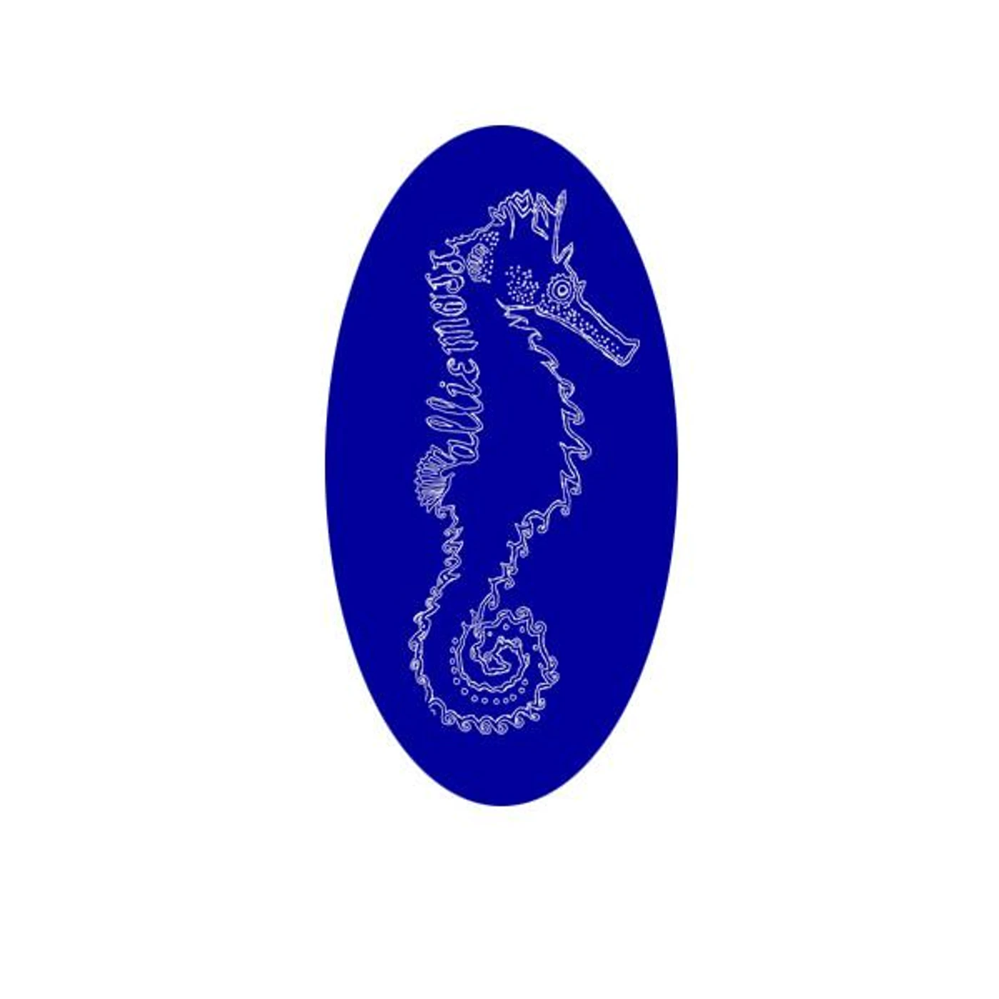 Allie Moss - Seahorse Sticker