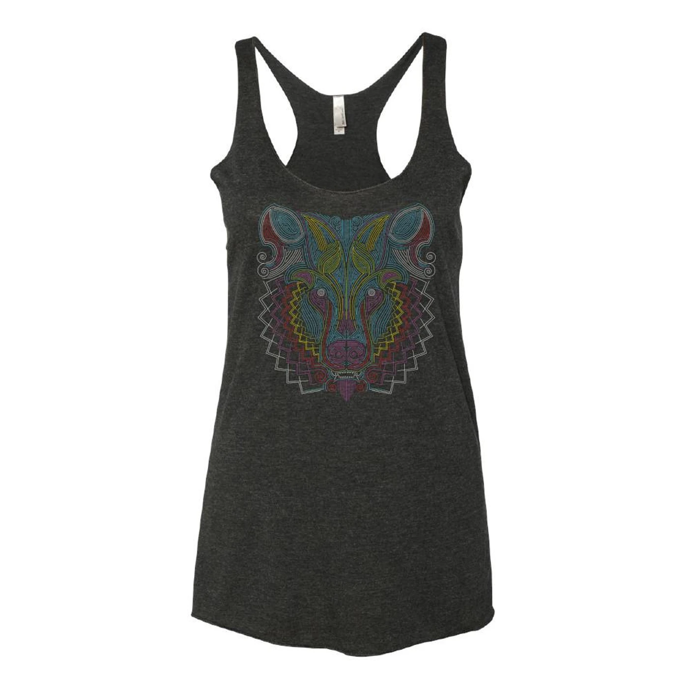 Big Story - Beast Womens Racerback Tank (Vintage Black)