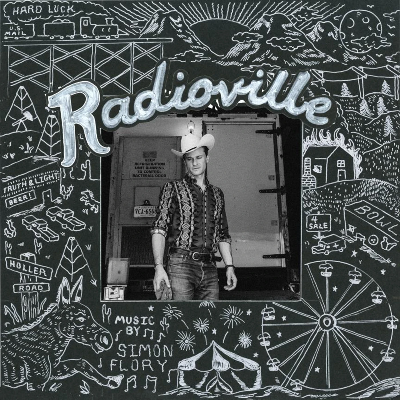 Simon Flory - Radioville Signed Compact Disc