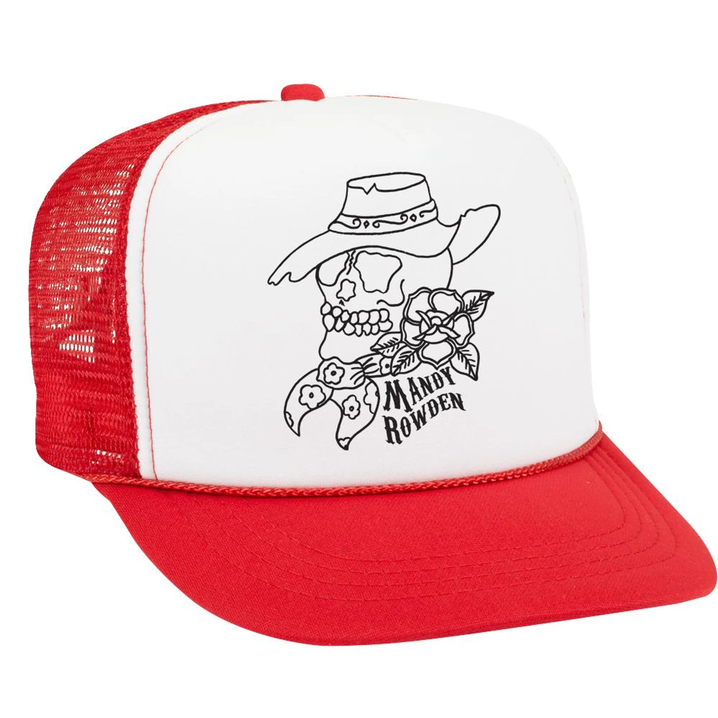 Mandy Rowden - Skull Trucker Hat