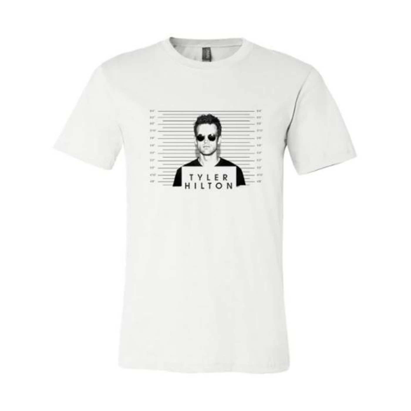 Tyler Hilton - Mugshot Unisex Tee (Spirit White)