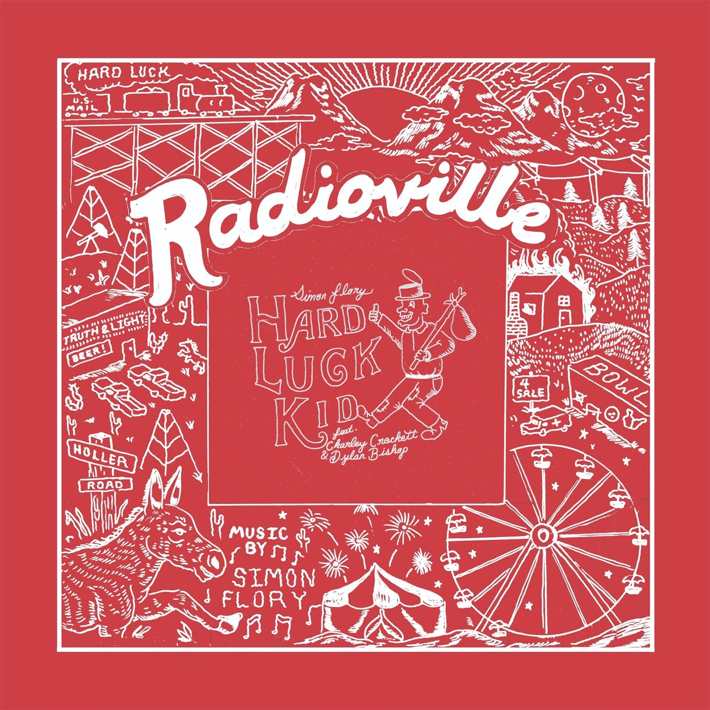 Simon Flory - Album Art Bandana