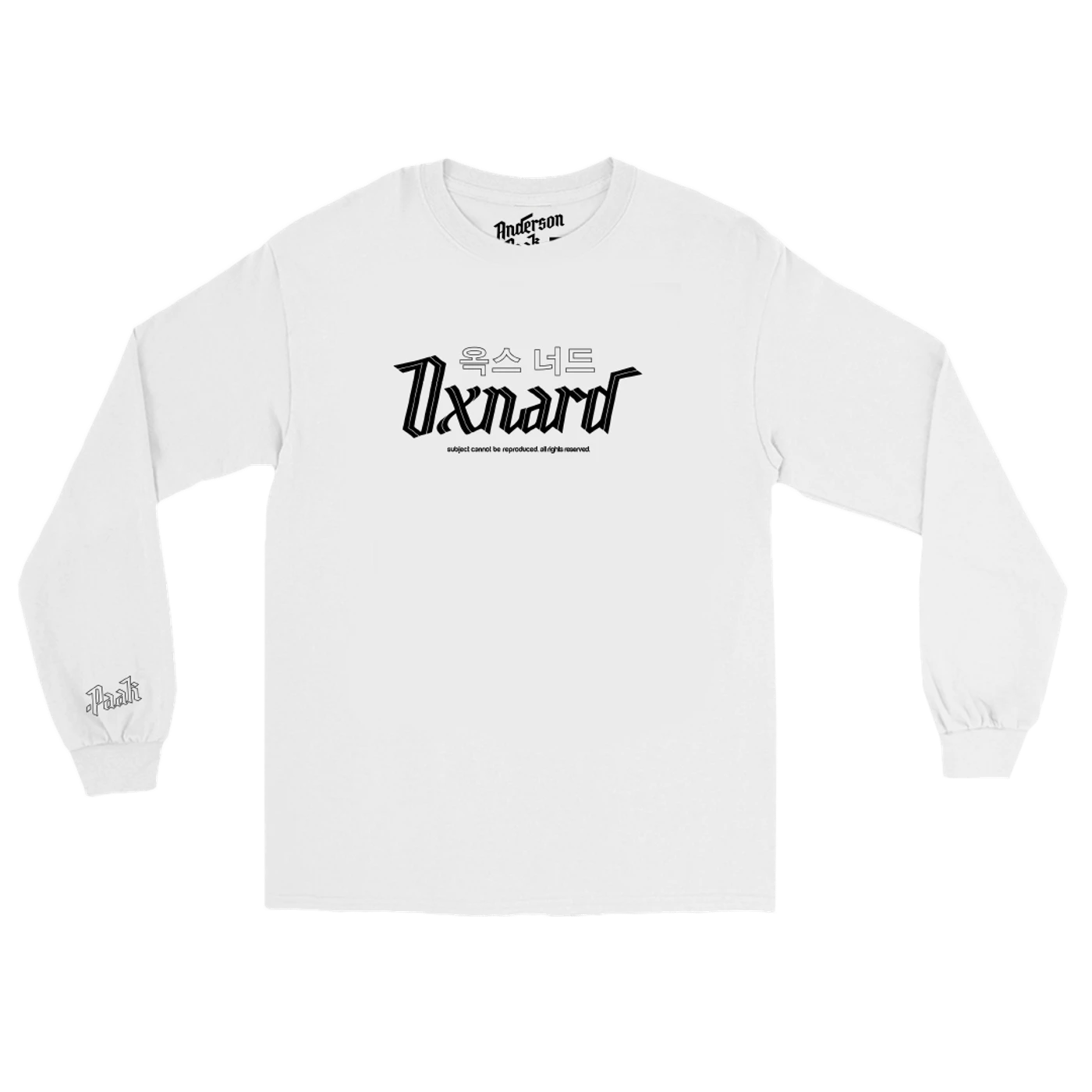 Anderson .Paak Oxnard Long Sleeve Shirt