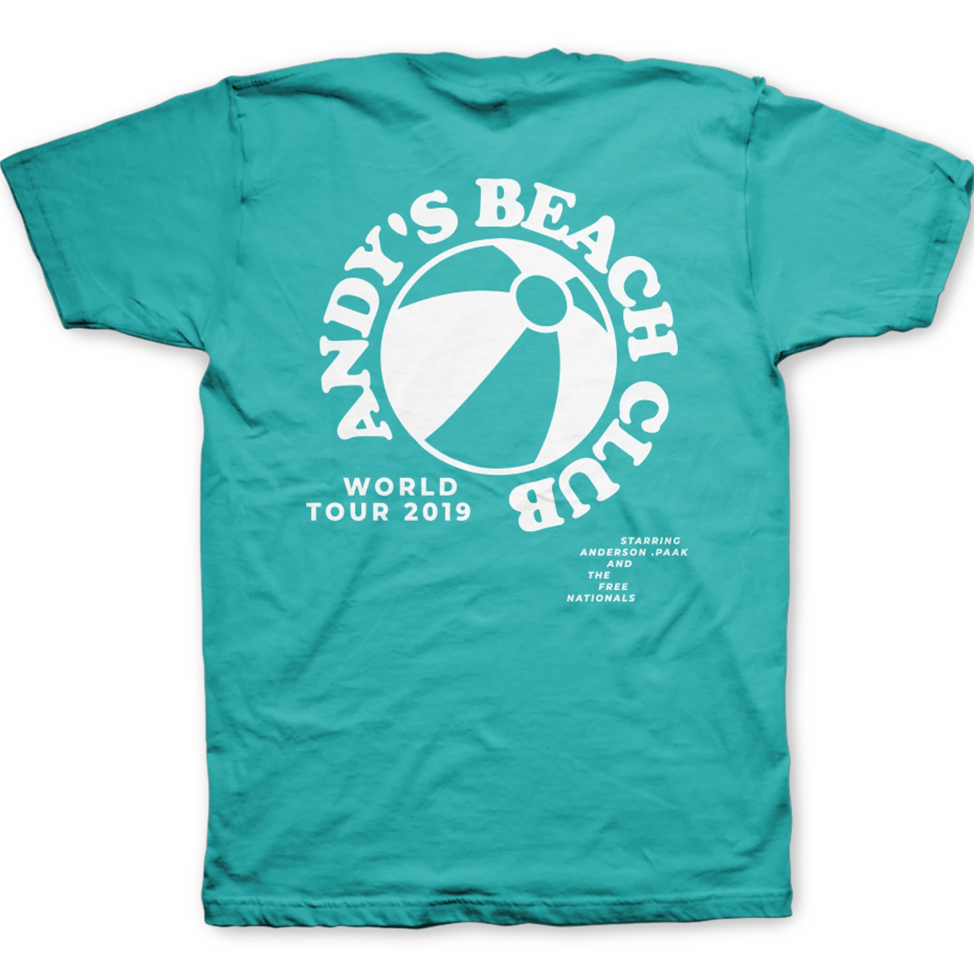 Anderson .Paak ABC World Tour Tee - Teal