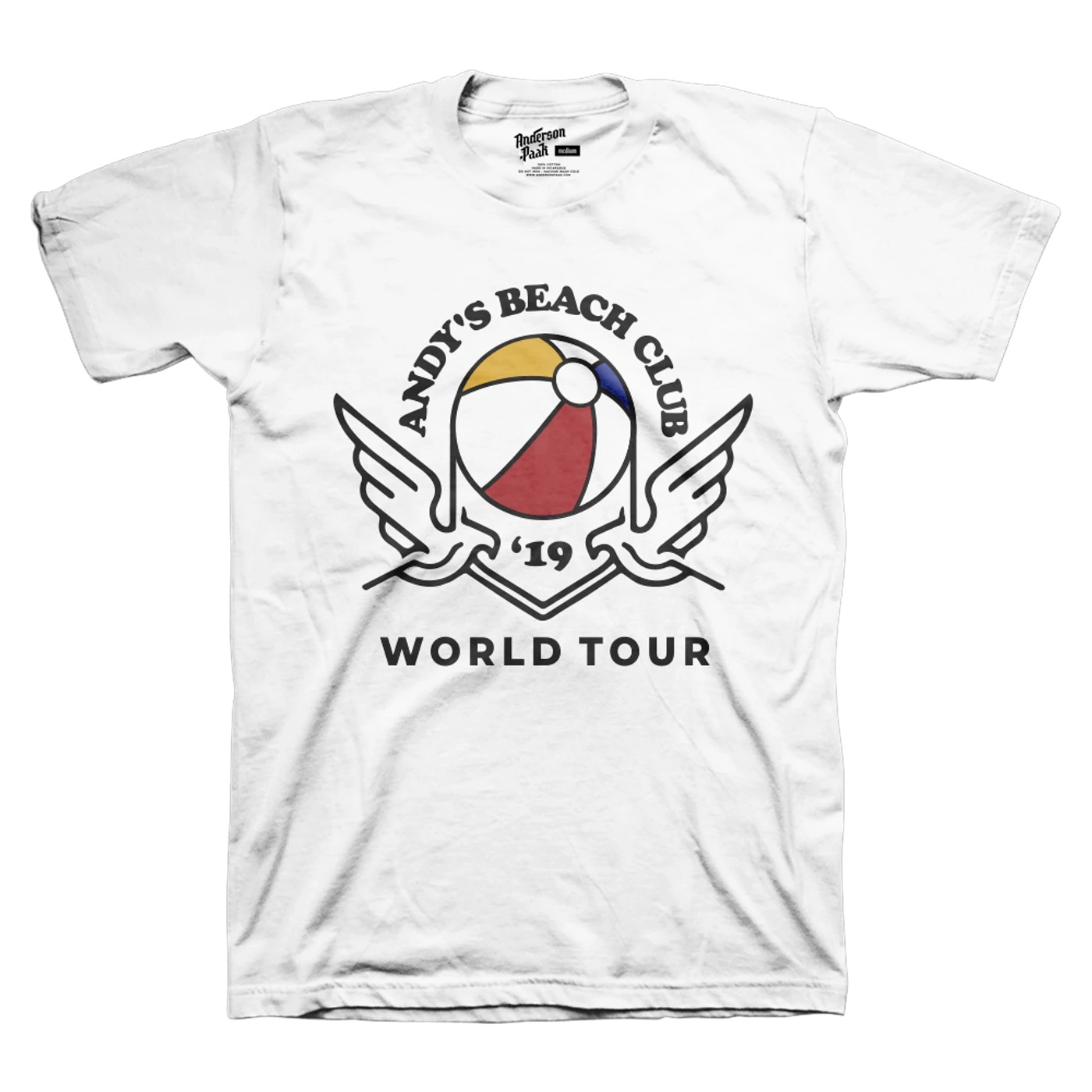 Anderson .Paak ABC World Tour Tee - White