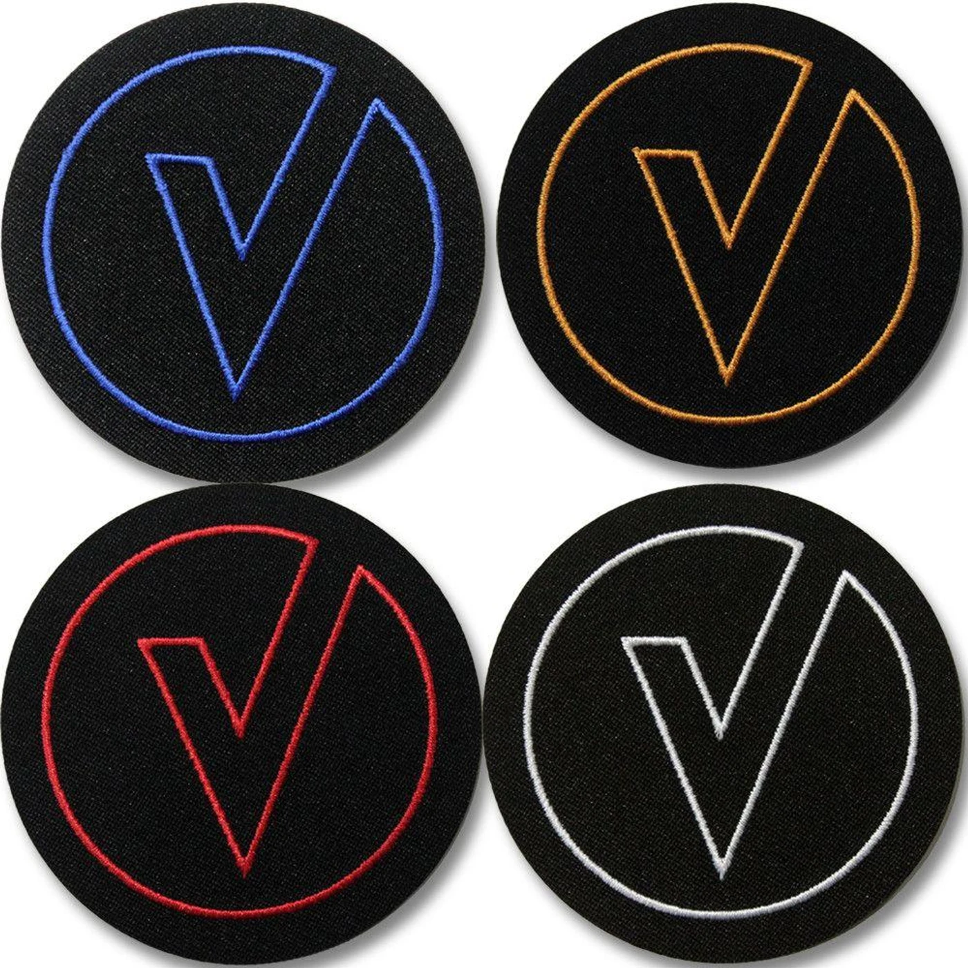 The Vamps Embroidered V Logo Patch