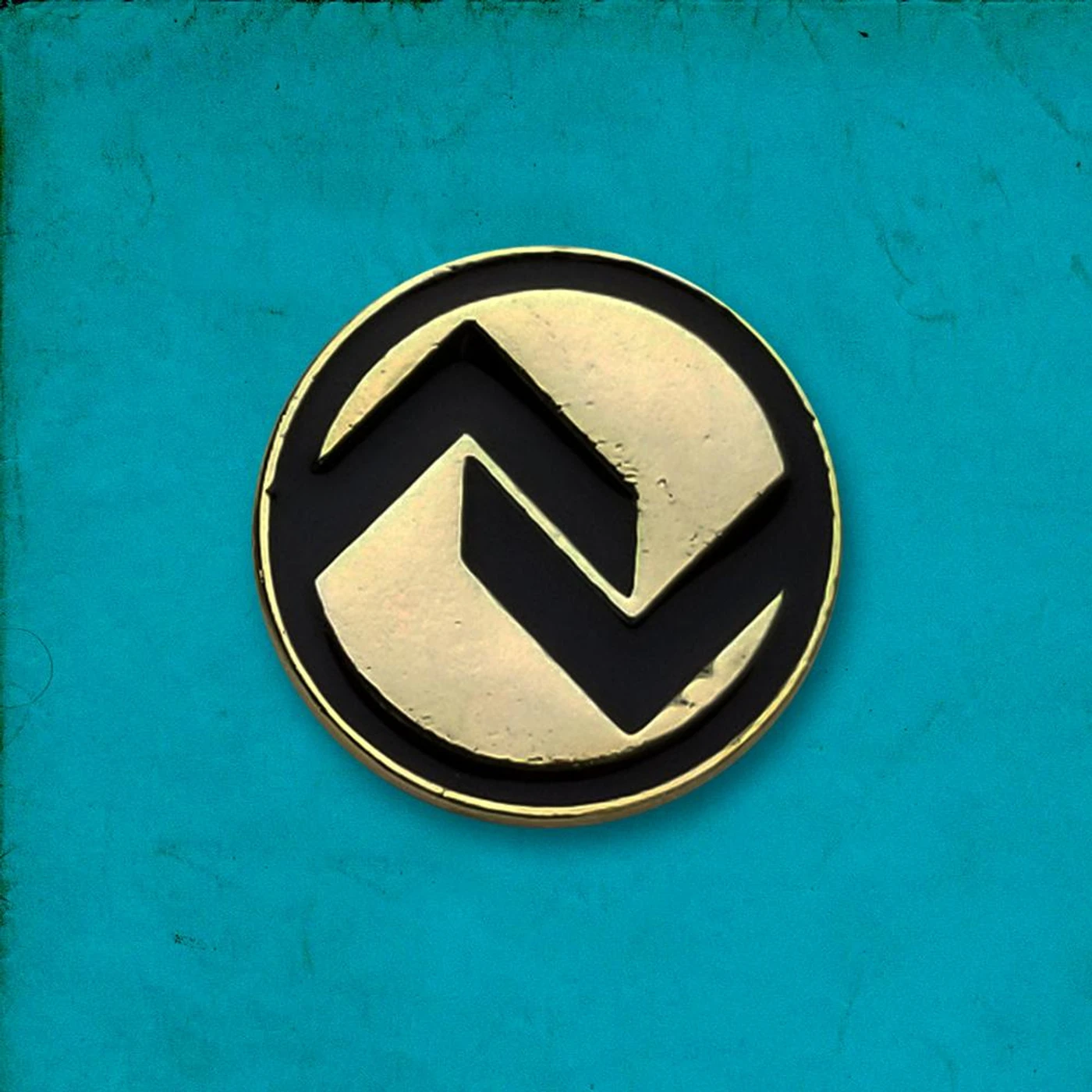 At the Drive-In Gold Oval Enamel Pin
