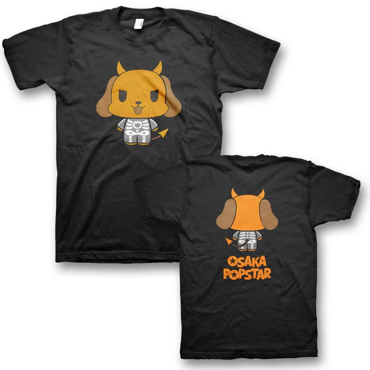 Osaka Popstar Skeleton Devil Dog T-Shirt