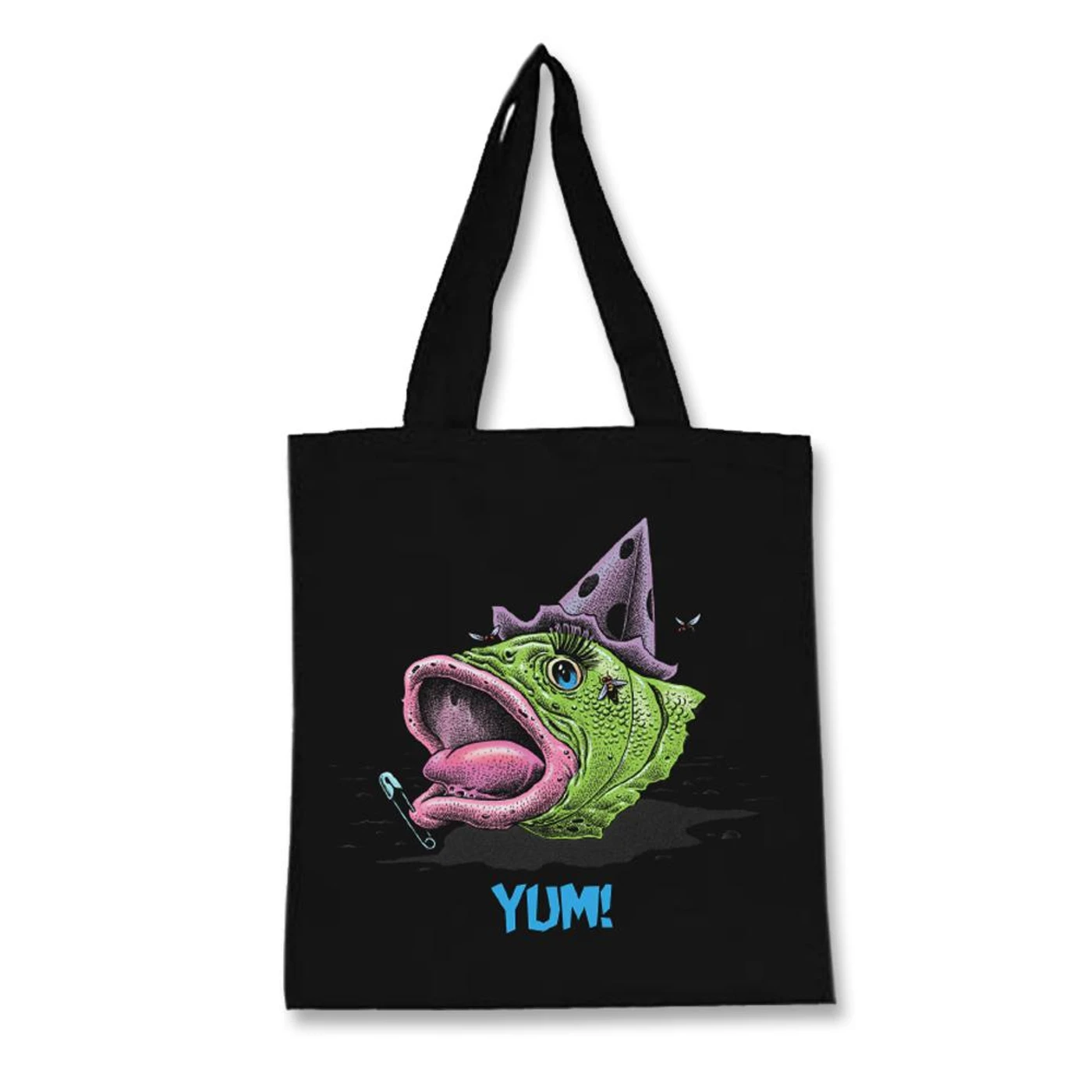 Osaka Popstar Yum Fish Head: Covered in Punk Tote