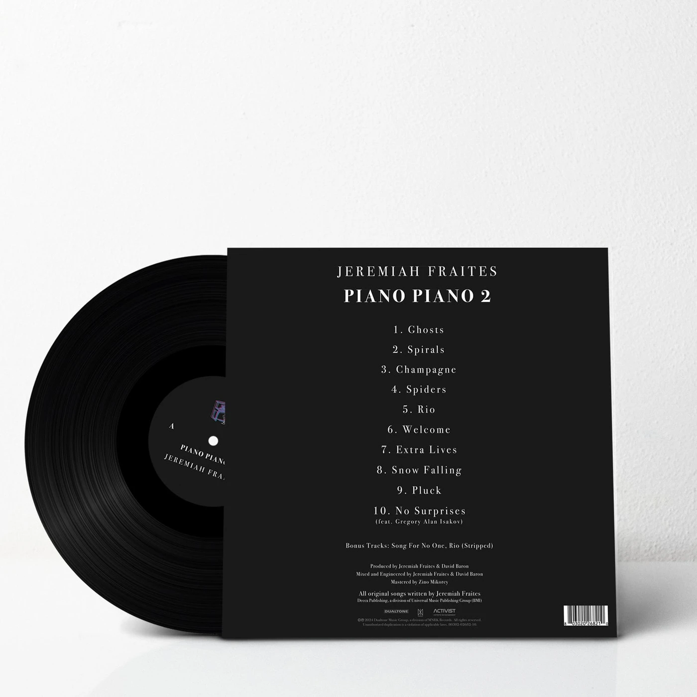 Jeremiah Fraites Piano Piano 2 (Vinyl)