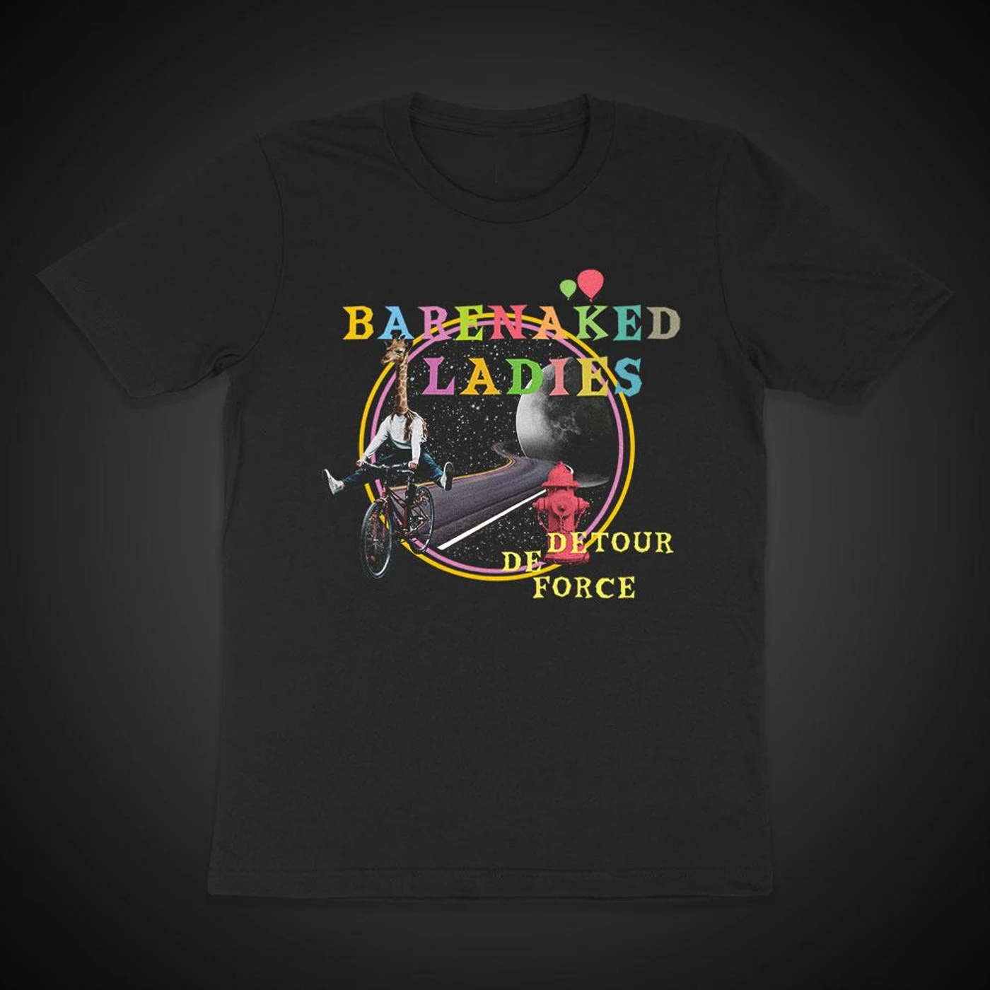 Barenaked Ladies Detour de Force Black T-shirt