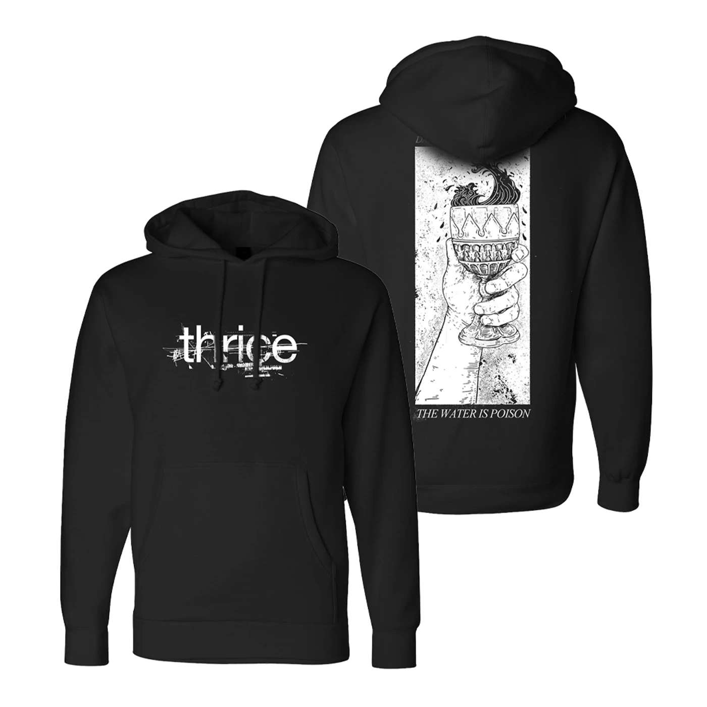 Thrice Poison Black Hoodie